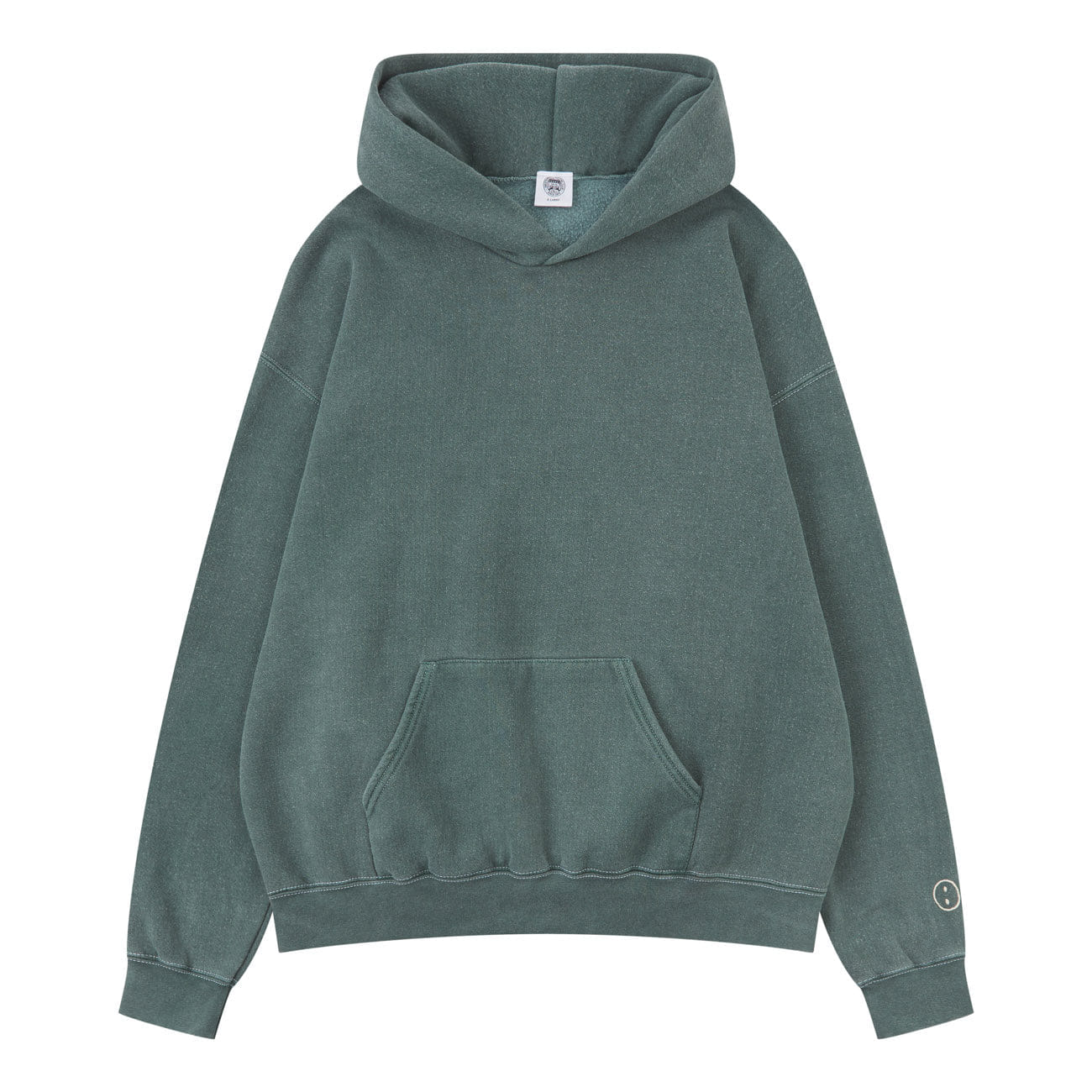 UN:IK Essentials Essentials Vintage Washed Hoodie - Forest