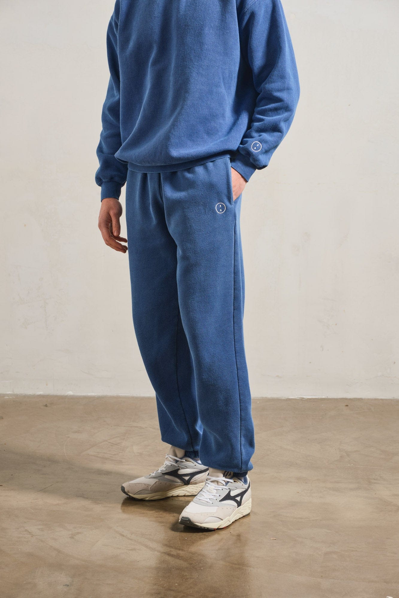 UN:IK Essentials Essentials Vintage Washed Joggers - Navy
