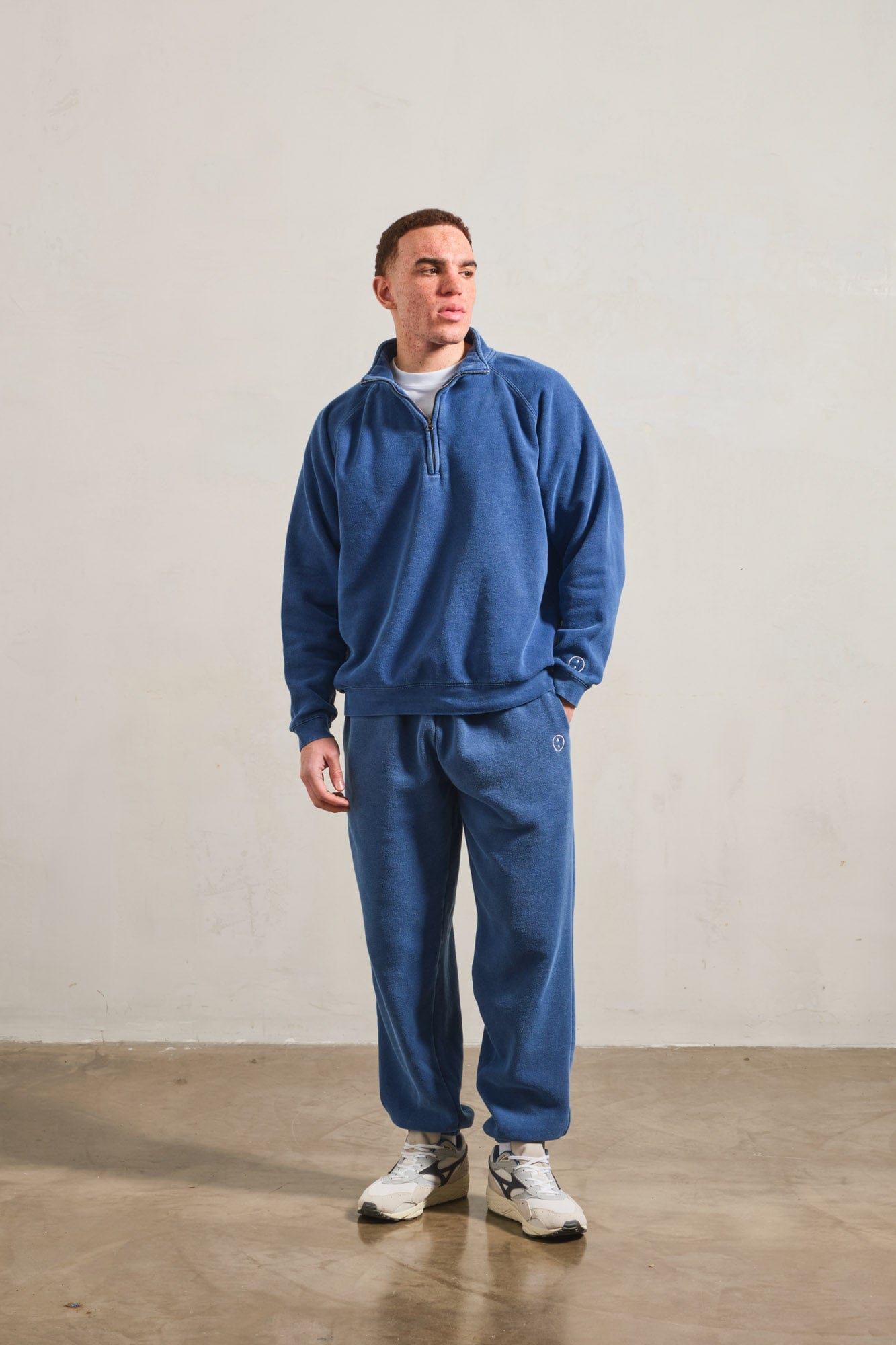 UN:IK Essentials Essentials Vintage Washed Joggers - Navy