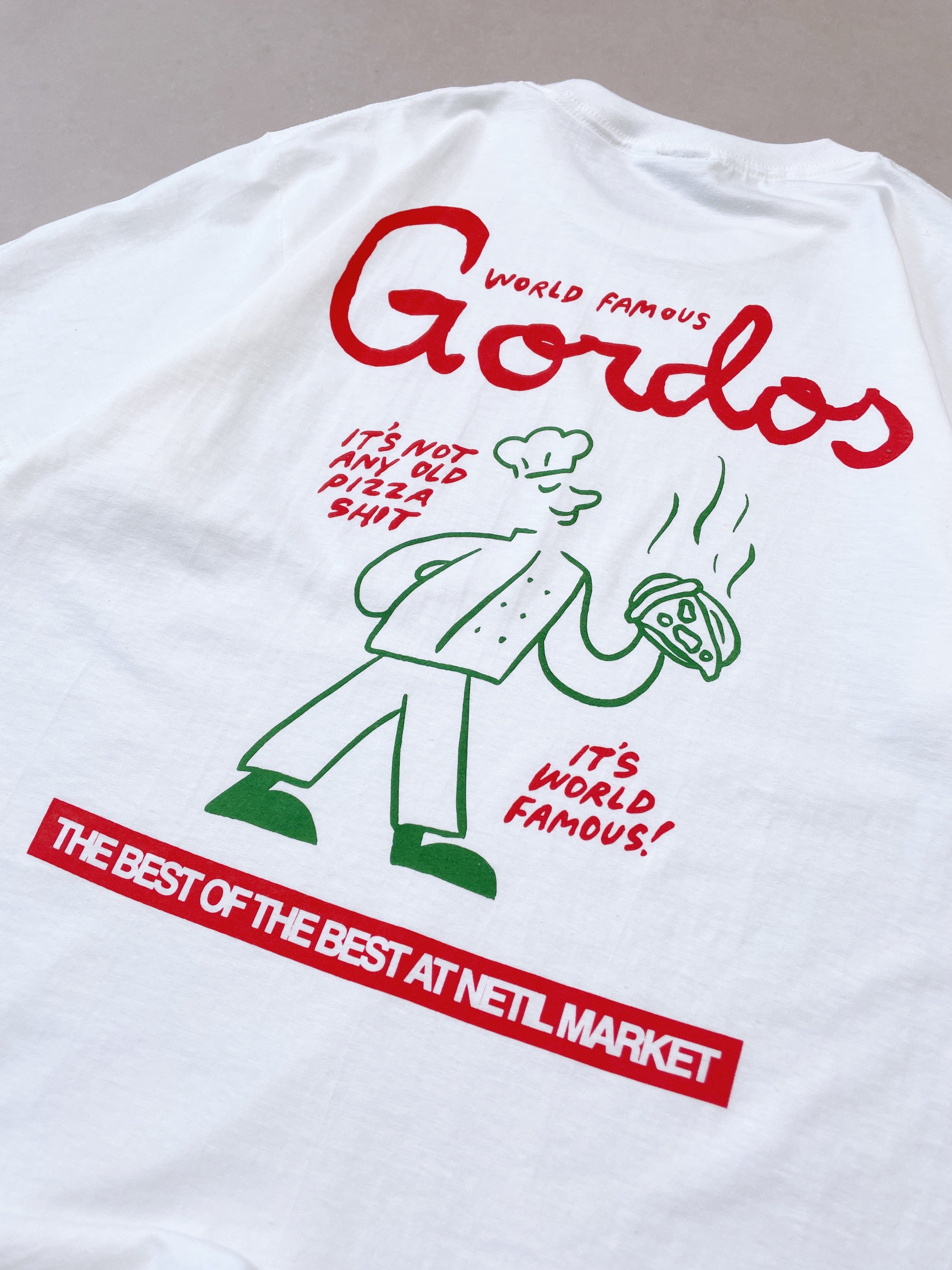Gordos Pizzeria World Famous Gordos x Hephee 'World Famous' Tee & Apron Bundle