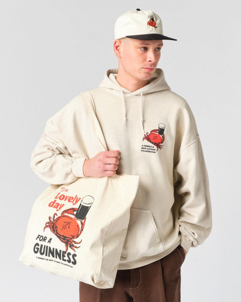 Guinness x UN:IK 'Crab' Tee & Tote Bundle - Sand