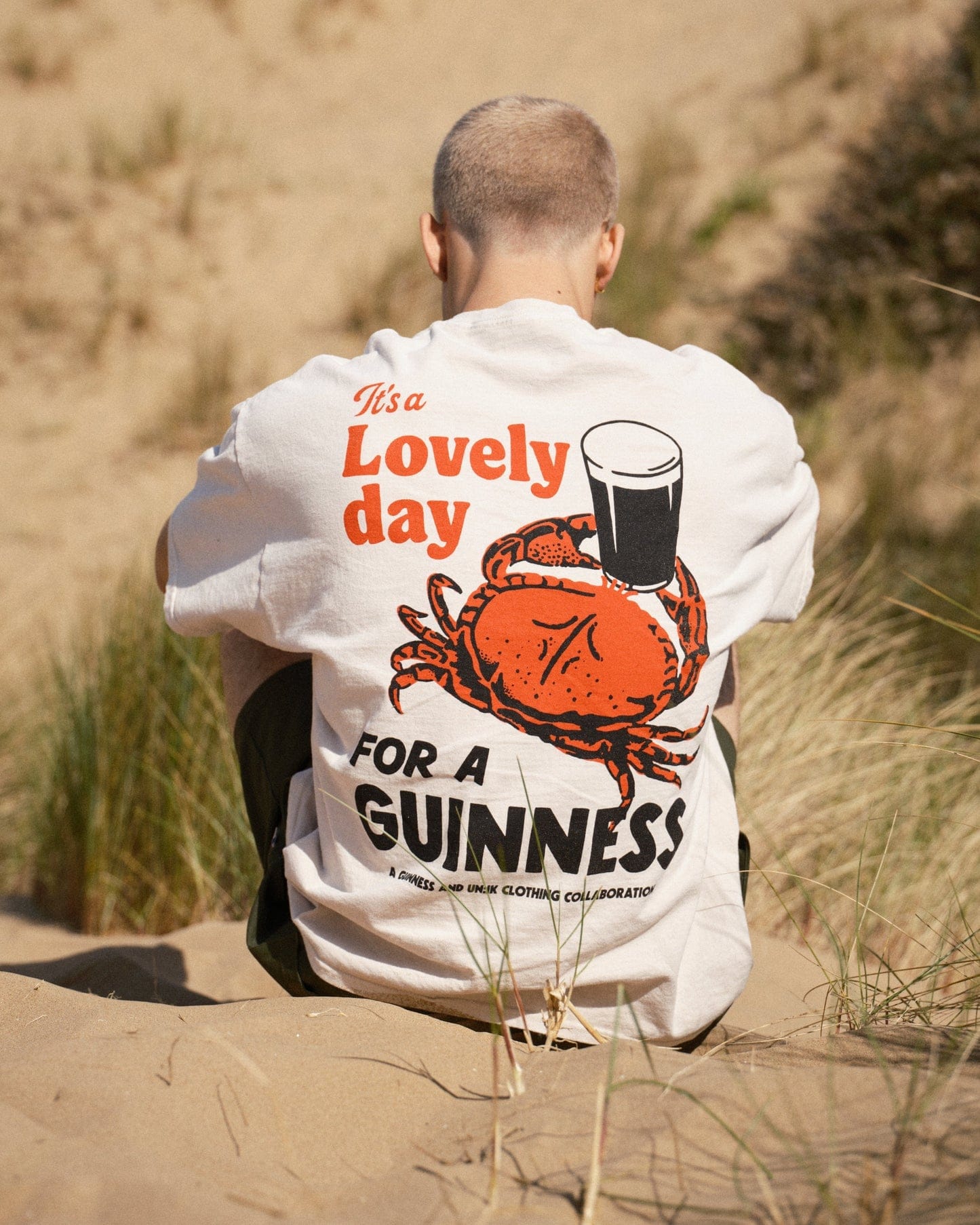 Guinness x UN:IK 'Crab' Tee & Tote Bundle - Sand