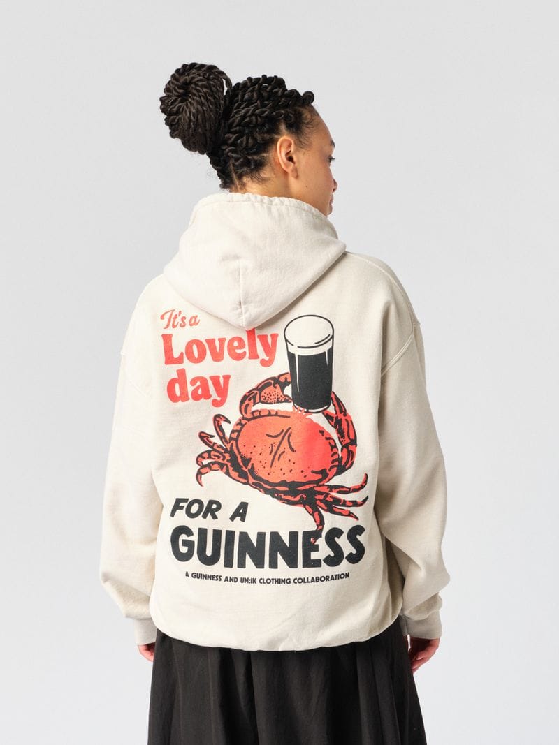 Guinness x UN:IK 'Crab' Hoodie & Cap Bundle - Sand