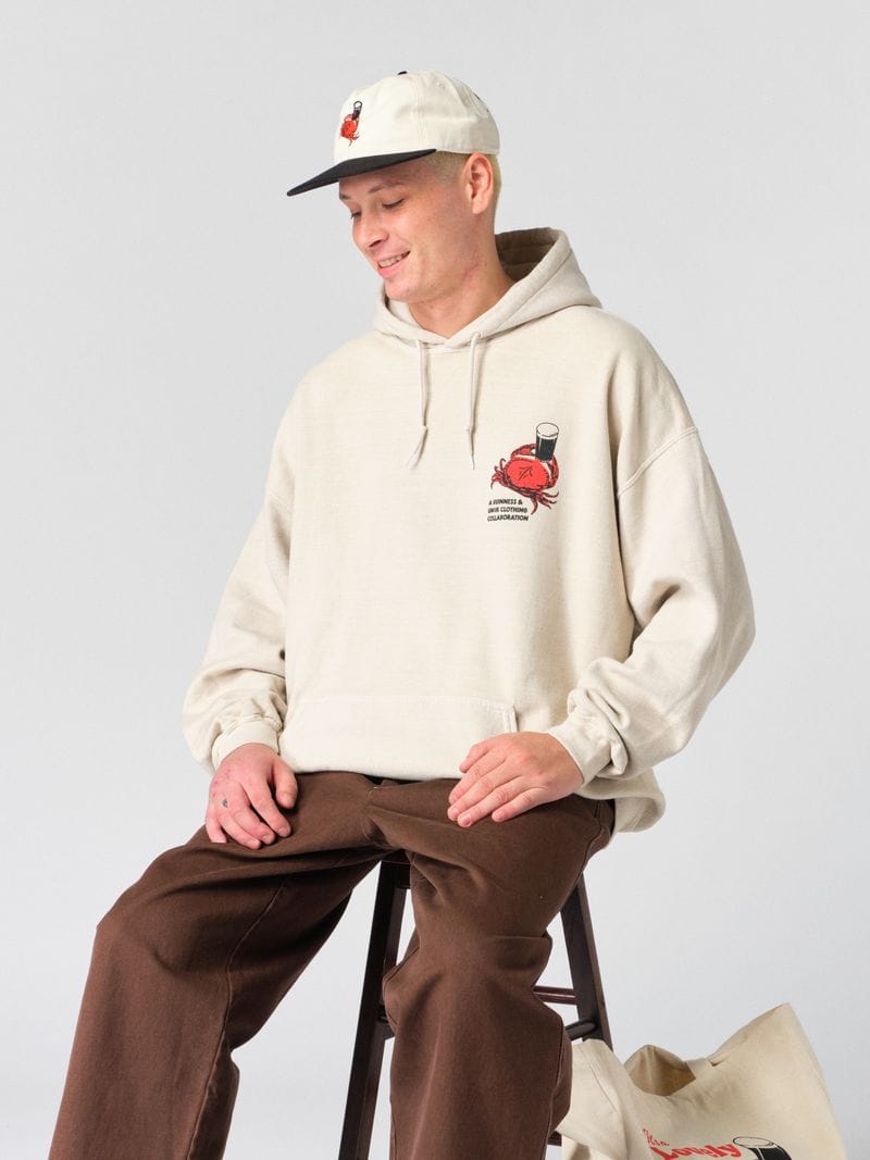 Guinness x UN:IK 'Crab' Hoodie & Cap Bundle - Sand