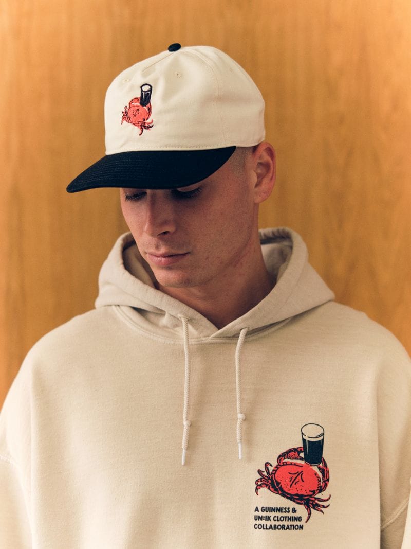 Guinness x UN:IK 'Crab' Hoodie & Cap Bundle - Sand