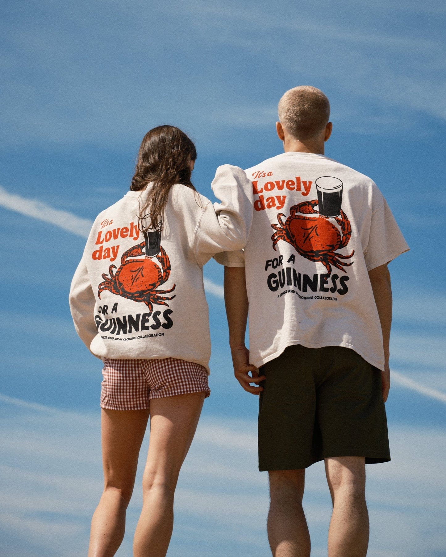 Guinness x UN:IK 'Crab' Sweater & Tote Bundle - Sand