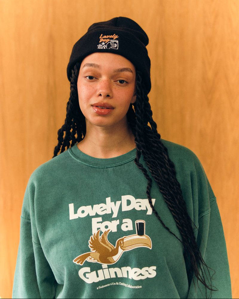 Guinness x UN:IK 'Cheers' Tee & Beanie Bundle - Black