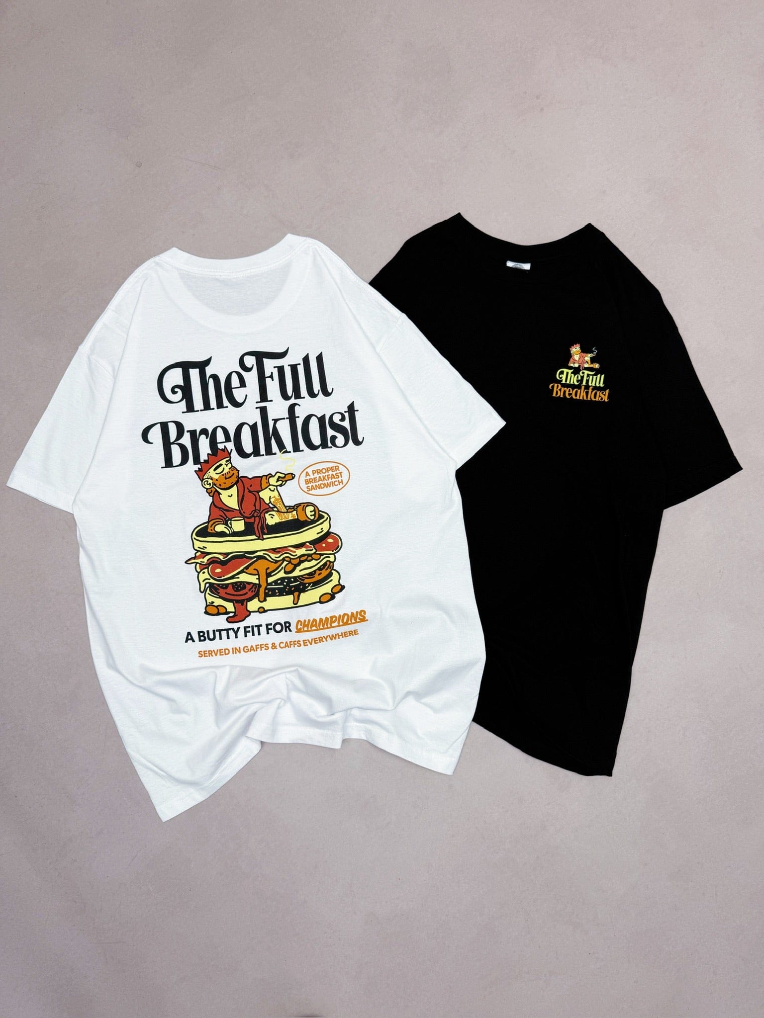 Sandwich Club x Sandwich King 'The Full Breakfast' Tee - White