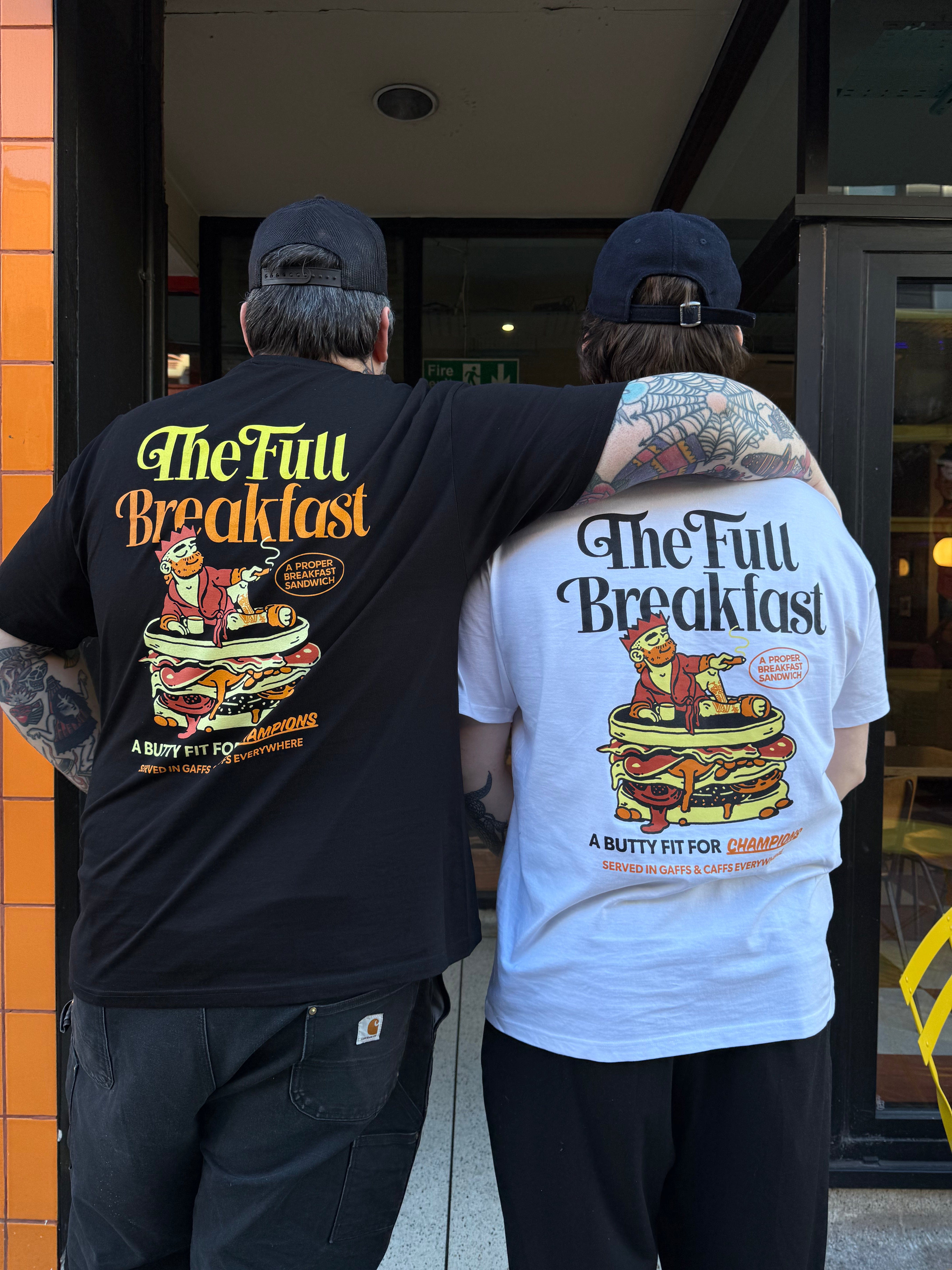 Sandwich Club x Sandwich King 'The Full Breakfast' Tee - White