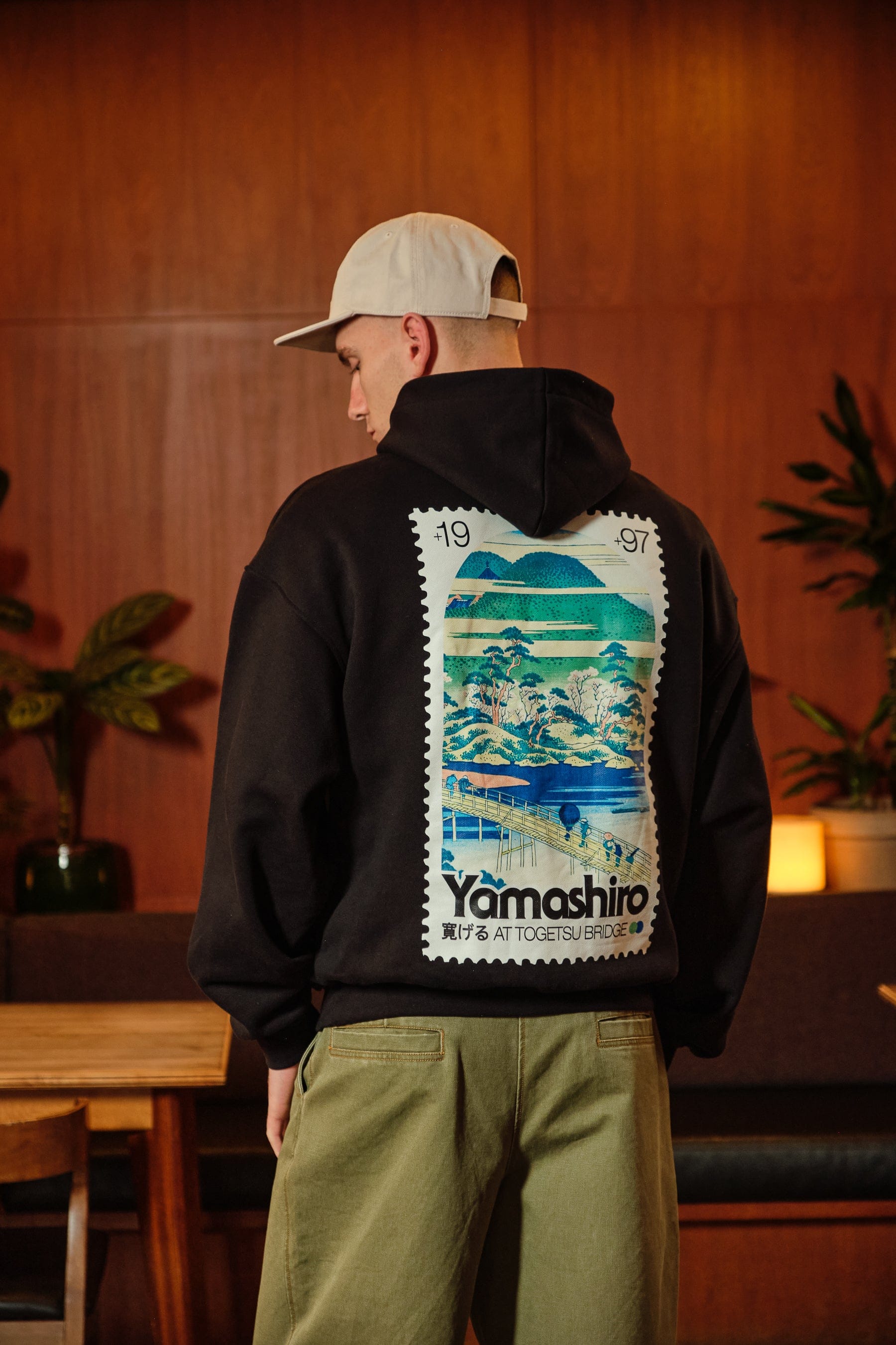 A Thousand Futures x GK 'Logo' Embroidered Cap - Bone