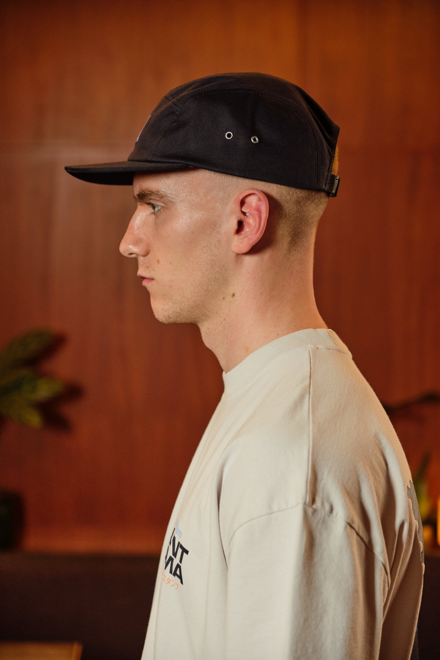 A Thousand Futures x GK 'Bloom Season' Five Panel Cap - Navy