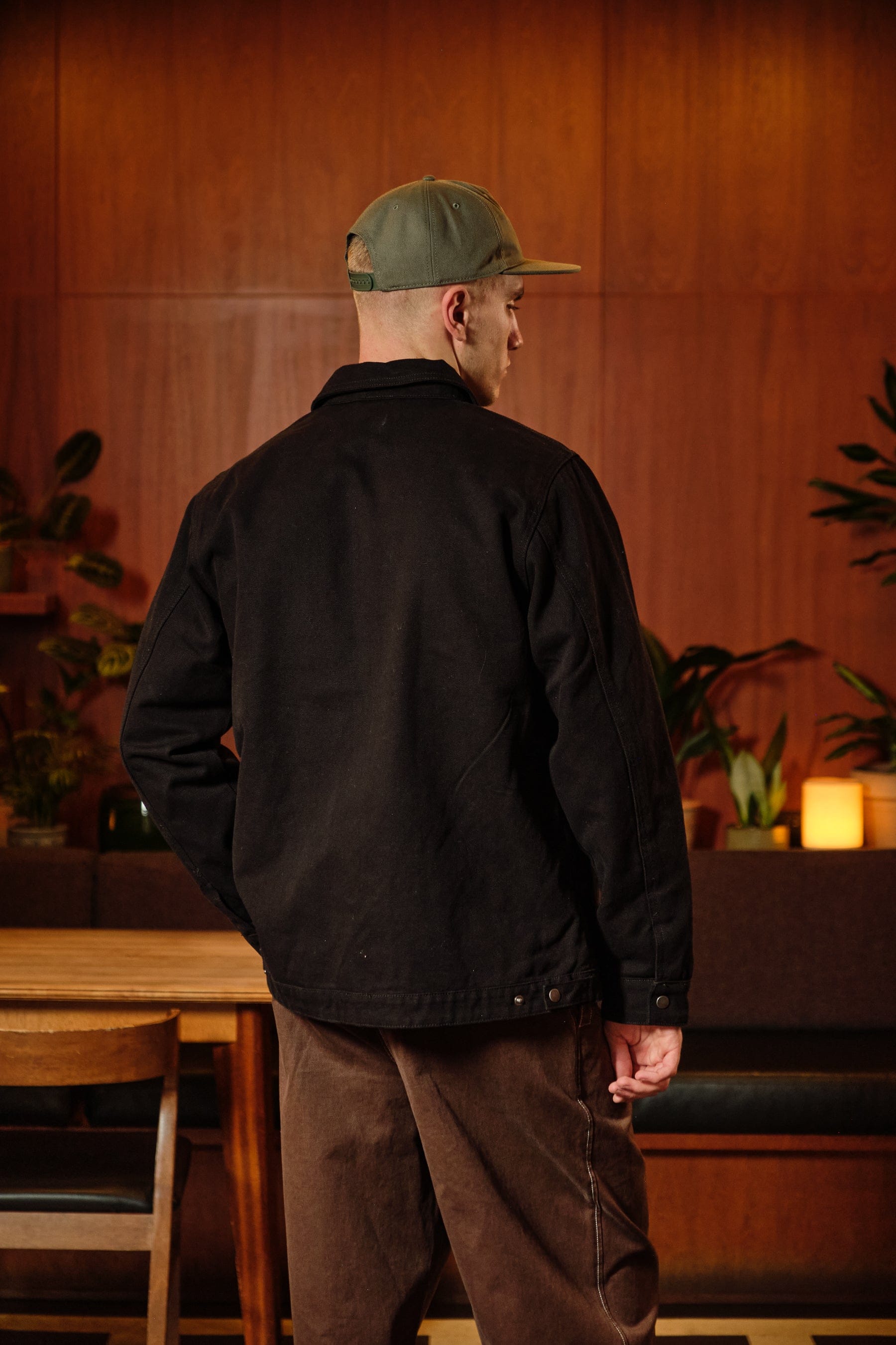 A Thousand Futures x GK 'Mount Asama' Canvas Cap - Green