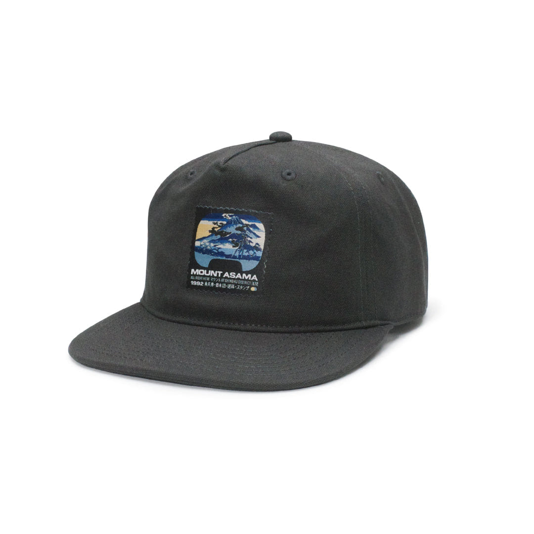 A Thousand Futures x GK 'Mount Asama' Canvas Cap - Coal