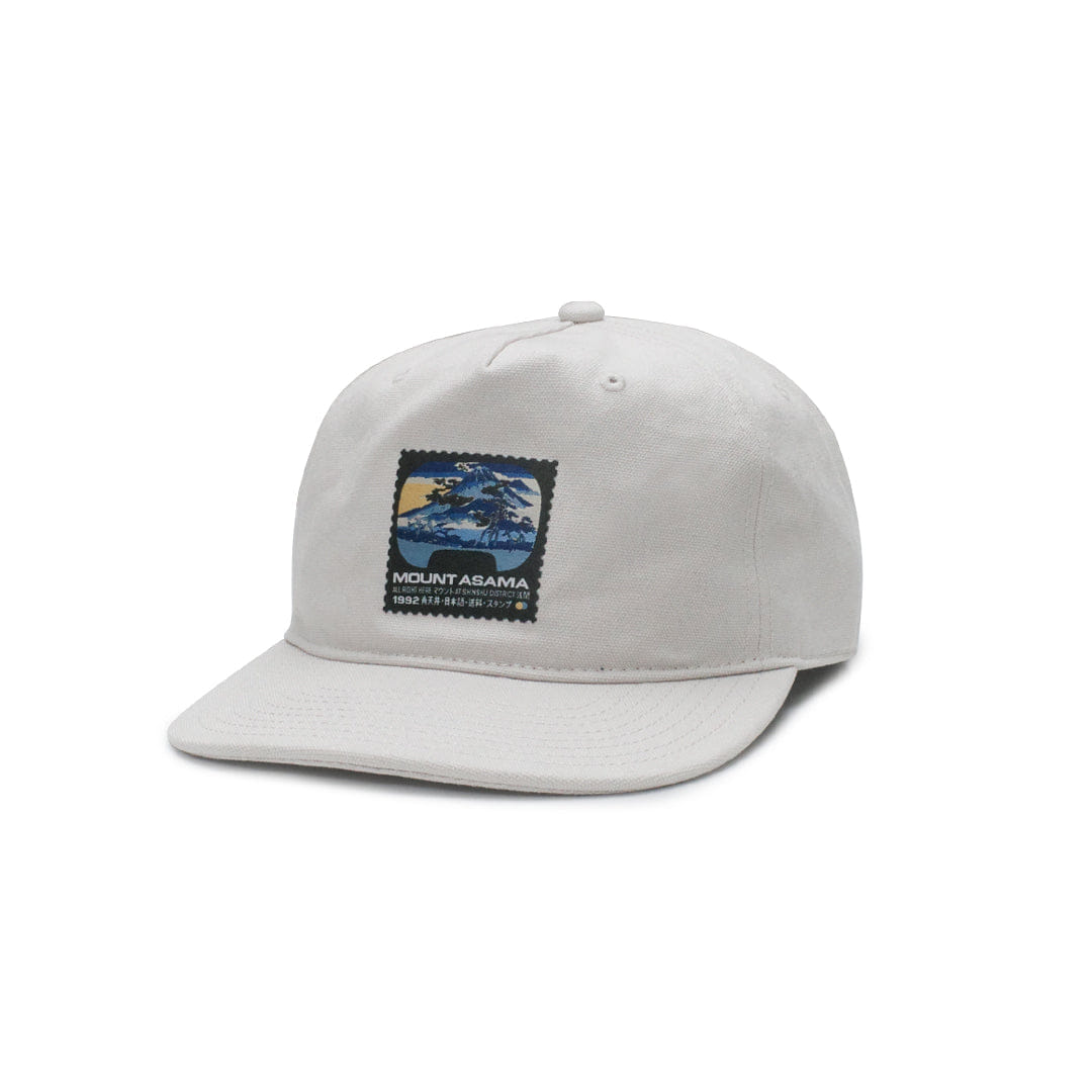 A Thousand Futures x GK 'Mount Asama' Canvas Cap - Bone
