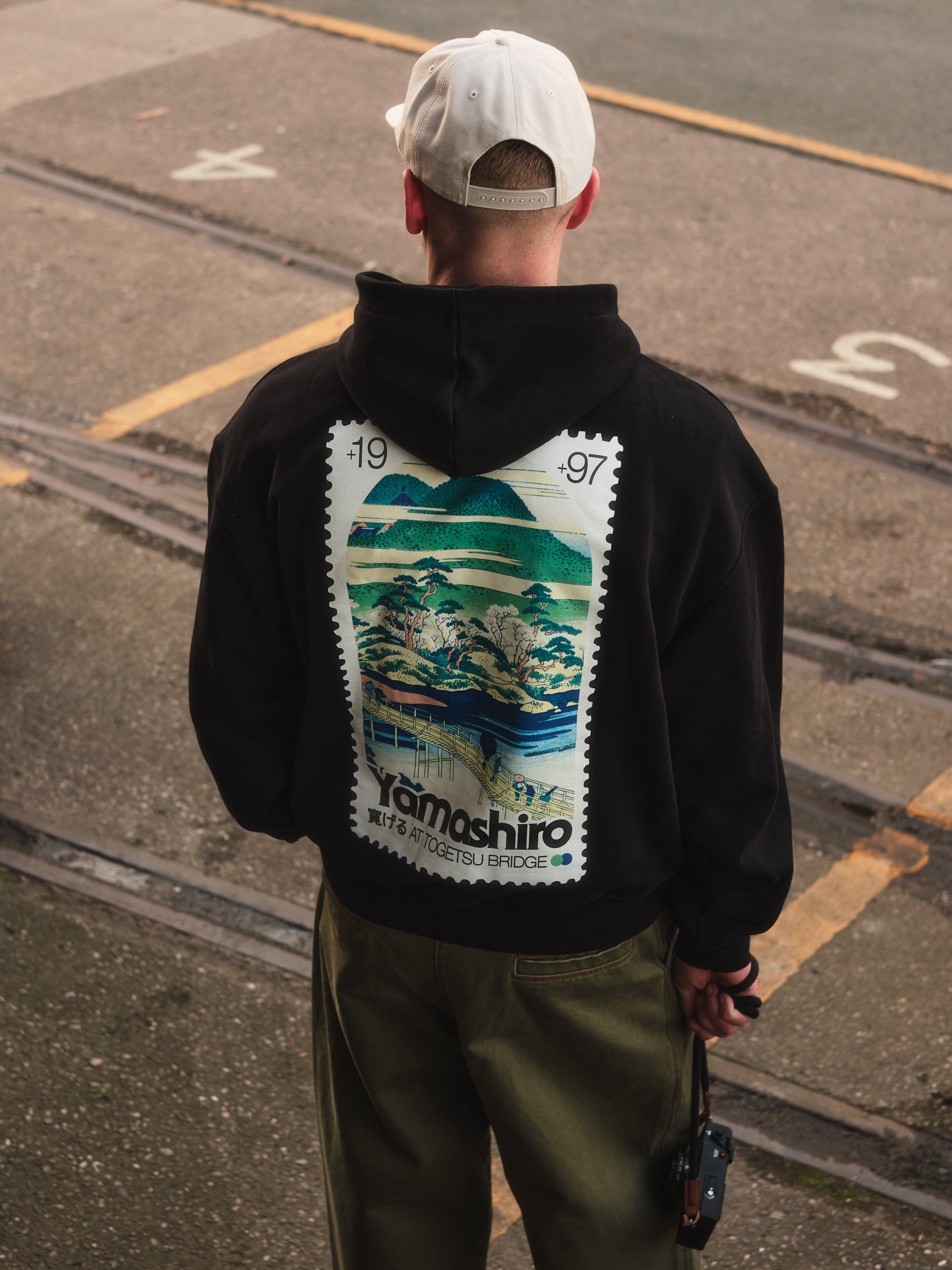 A Thousand Futures x GK 'Mount Asama' Canvas Cap - Bone