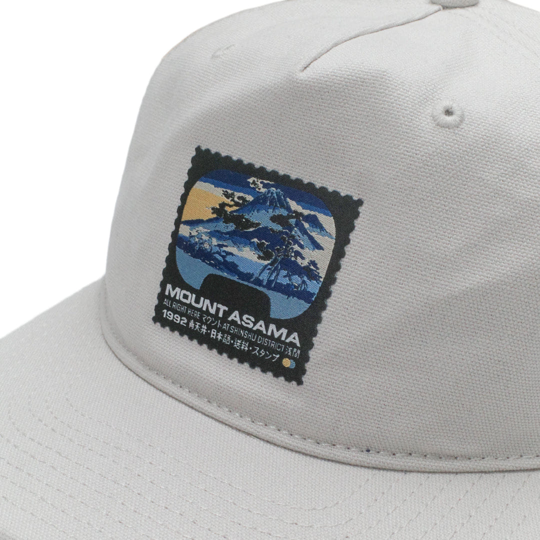 A Thousand Futures x GK 'Mount Asama' Canvas Cap - Bone