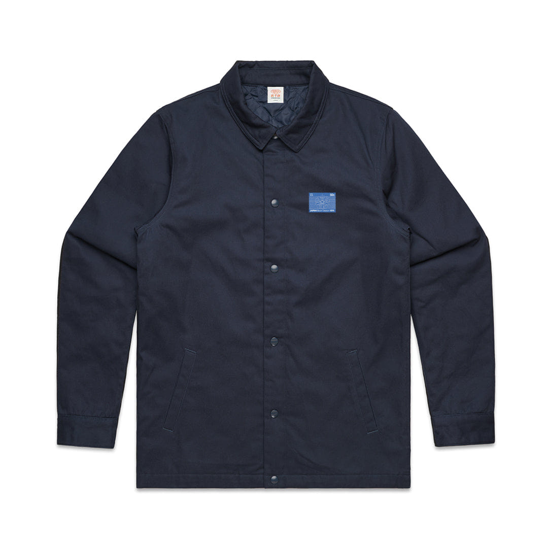 A Thousand Futures x GK 'Bloom Season' Work Jacket - Navy
