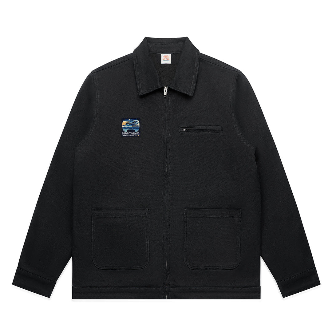 A Thousand Futures x GK 'Mount Asama' Heavy Canvas Jacket - Black