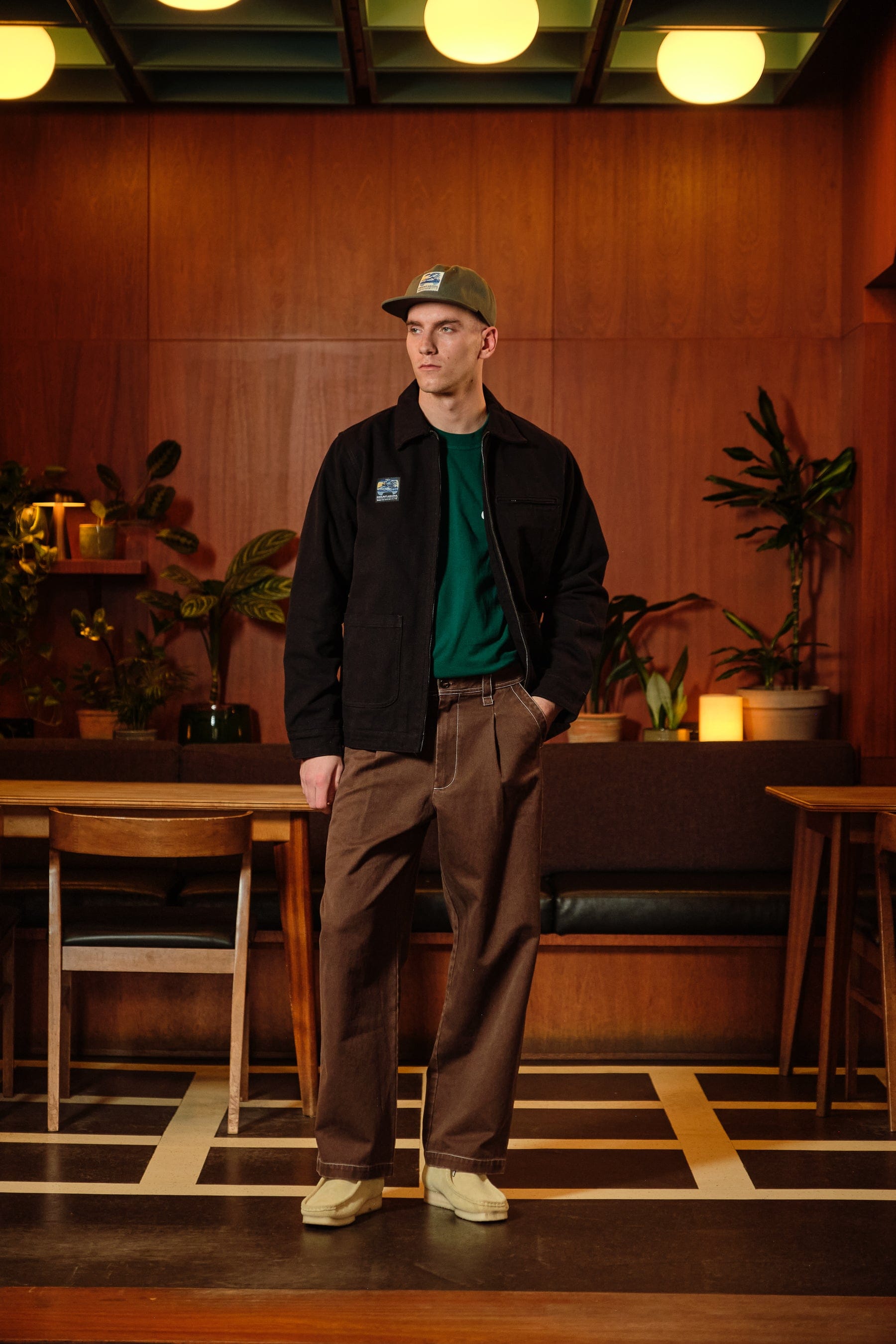 A Thousand Futures x GK 'Mount Asama' Heavy Canvas Jacket - Black