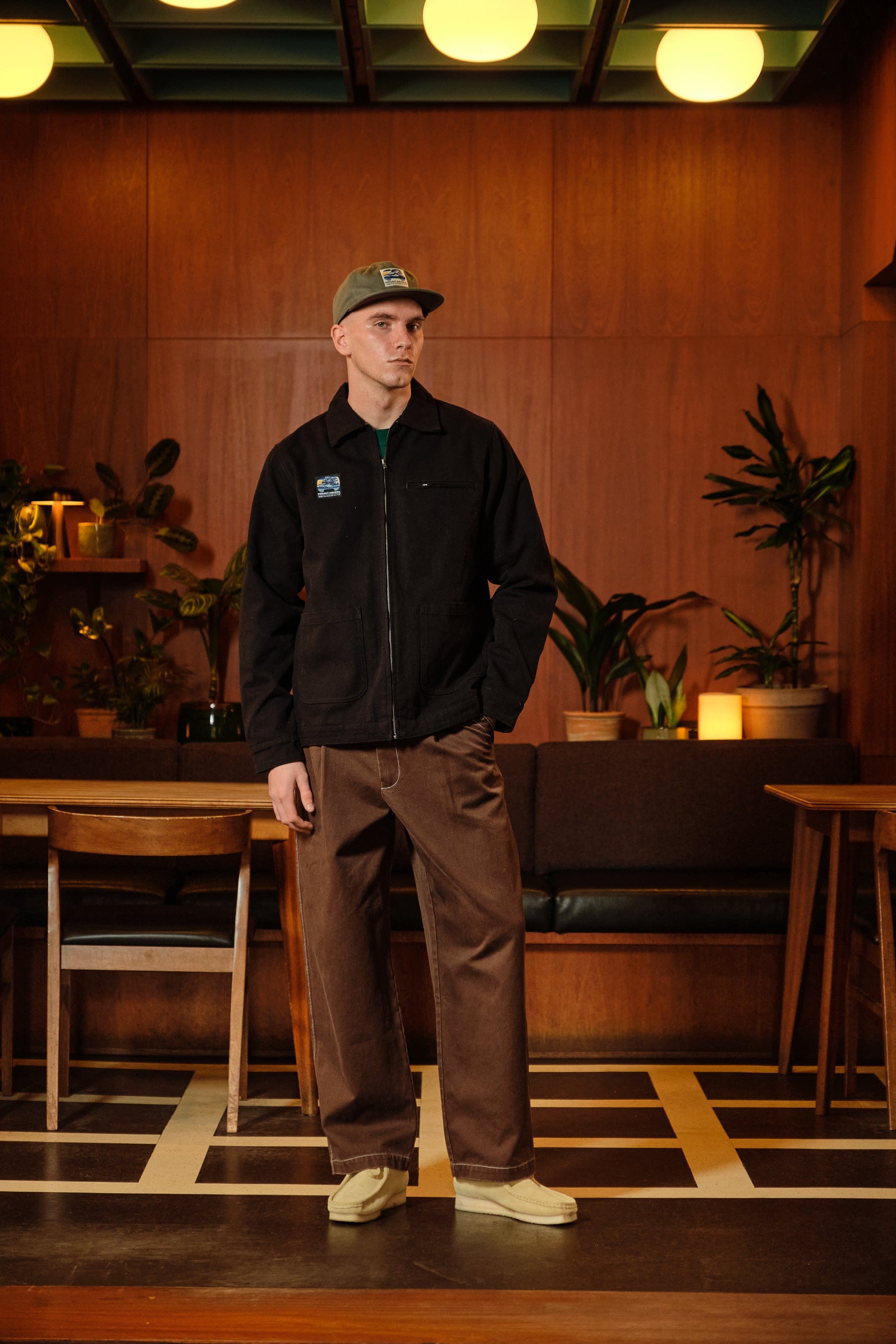 A Thousand Futures x GK 'Mount Asama' Heavy Canvas Jacket - Black