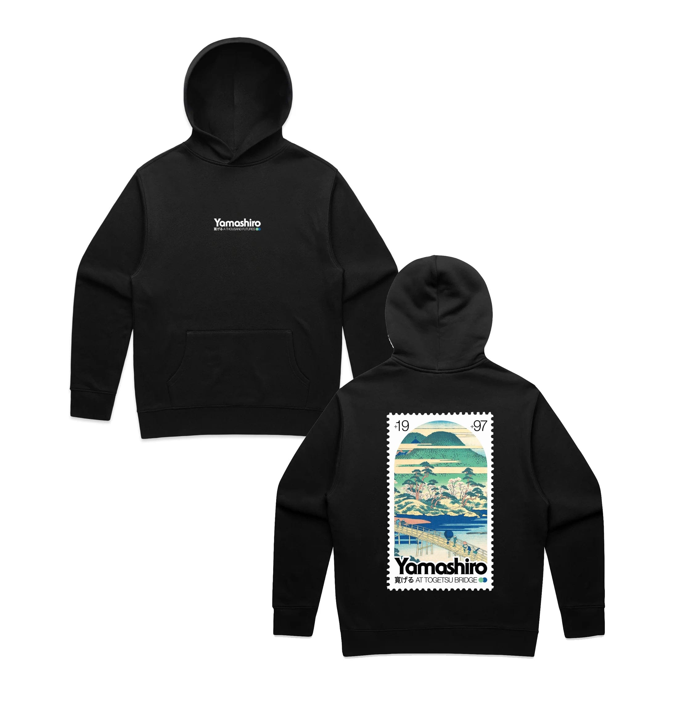 A Thousand Futures x GK 'Yamashiro' Hoodie - Black