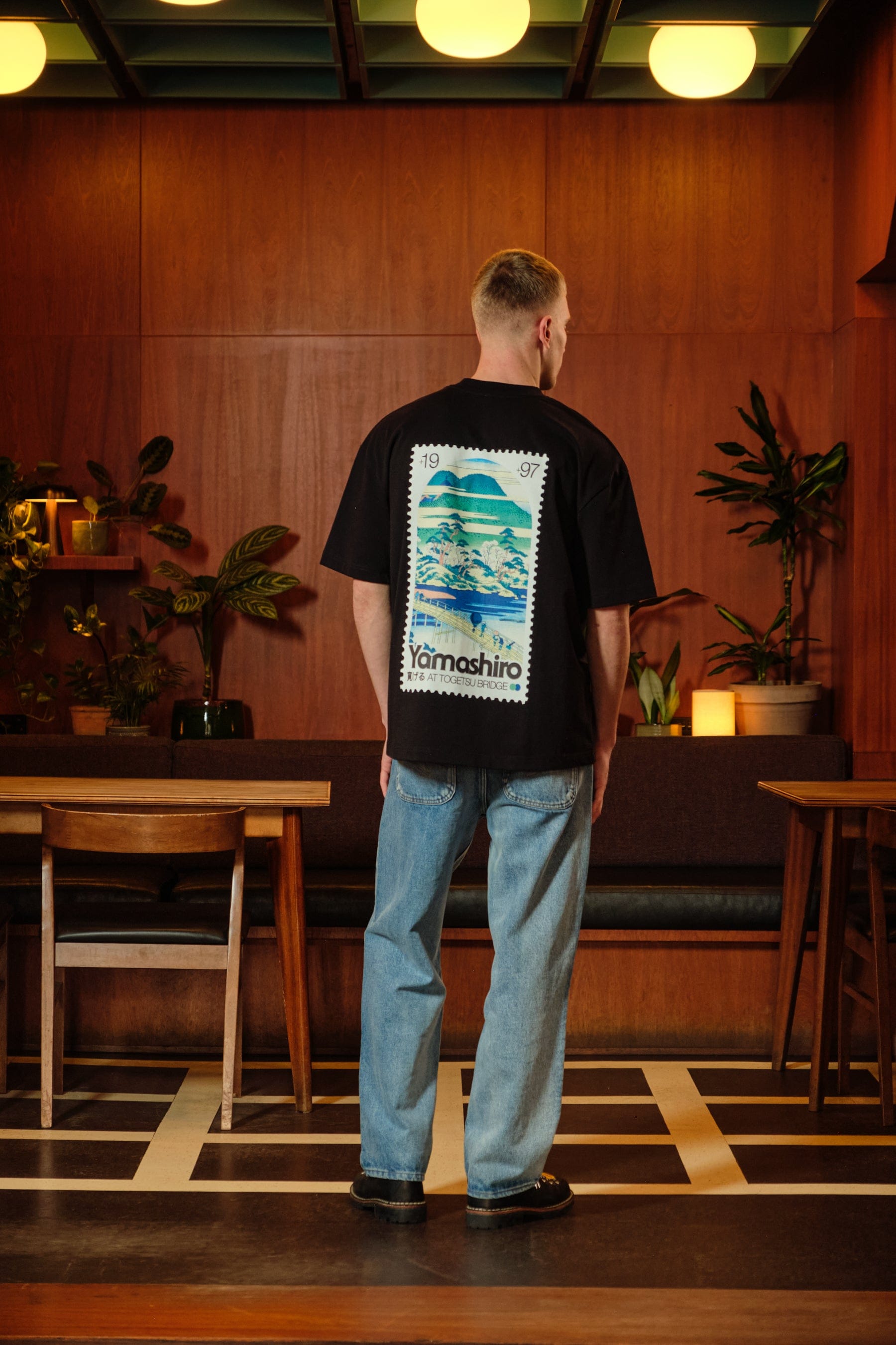 A Thousand Futures x GK 'Yamashiro' Tee - Black
