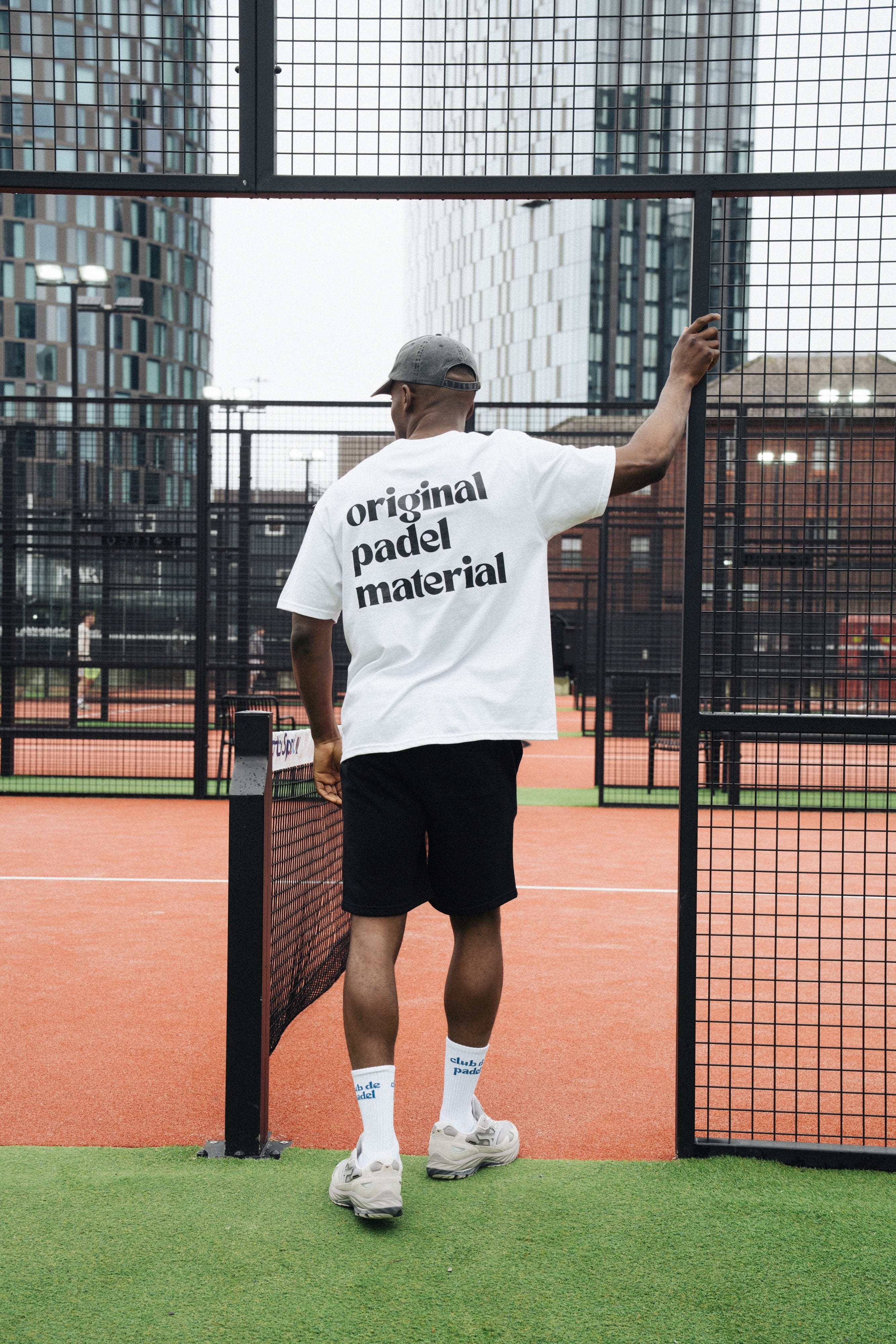 Club de Padel 'Original Padel Material' Tee - White
