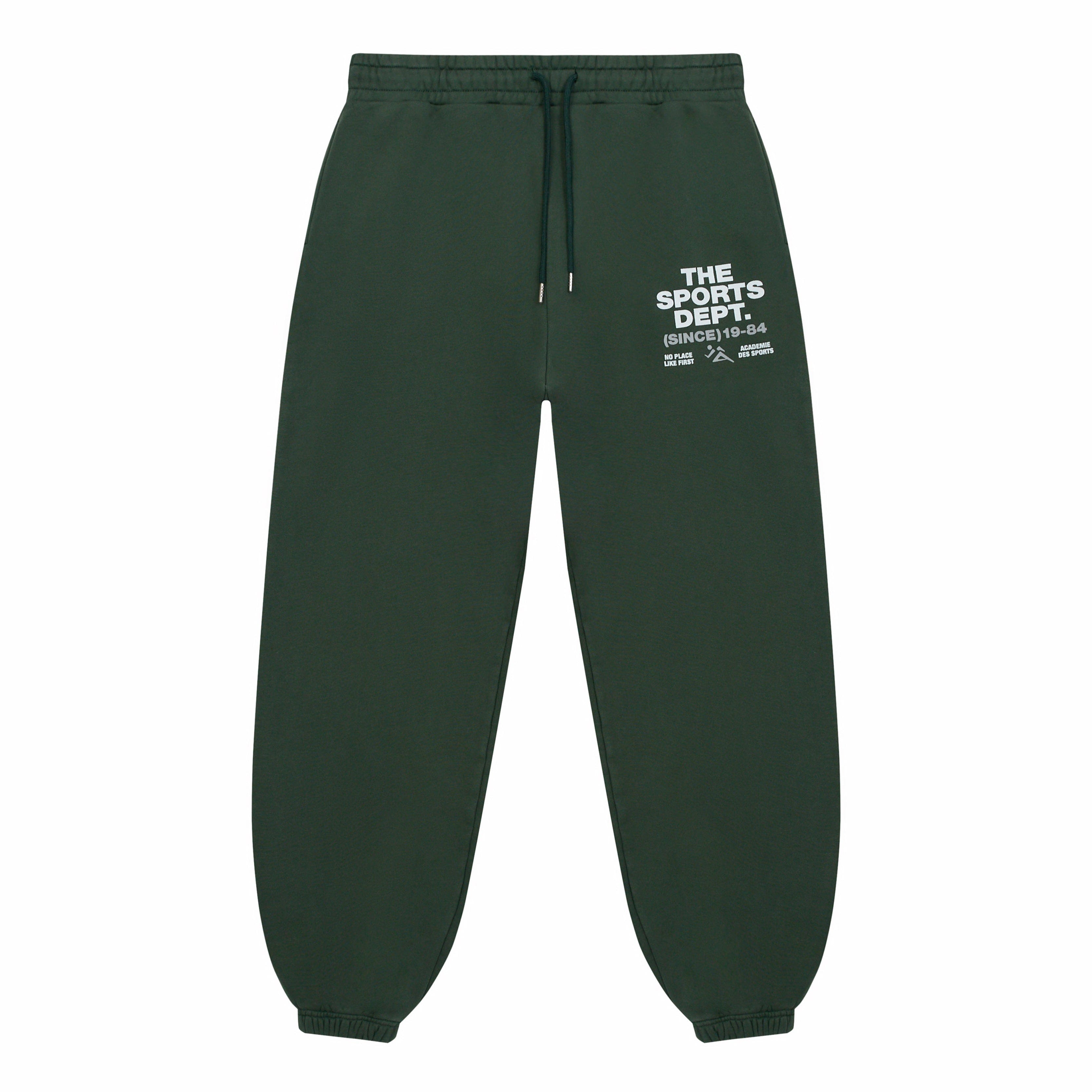 Vice 84 'The Sports Dept' Heavyweight Washed Joggers - Green