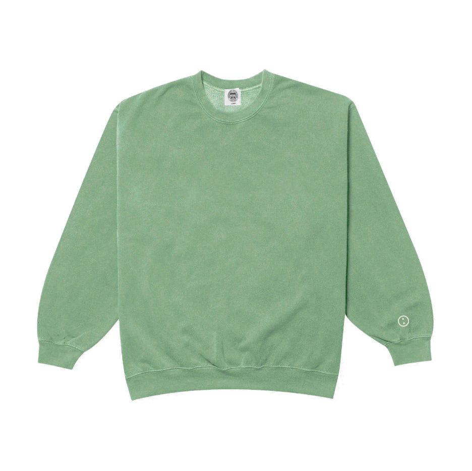 UN:IK Essentials Essentials Vintage Washed Sweater - Sage Green