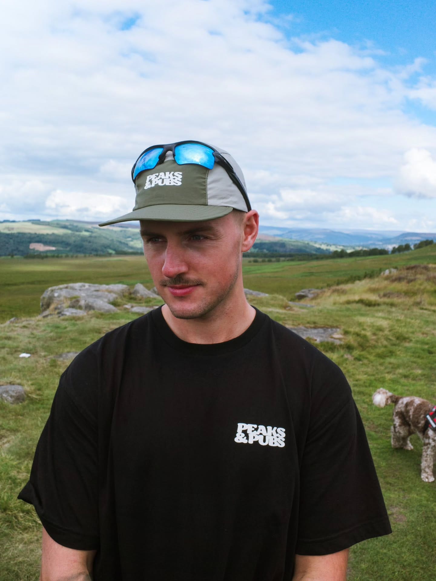 Peaks & Pubs 'Earn Your Pints' Tee - Black