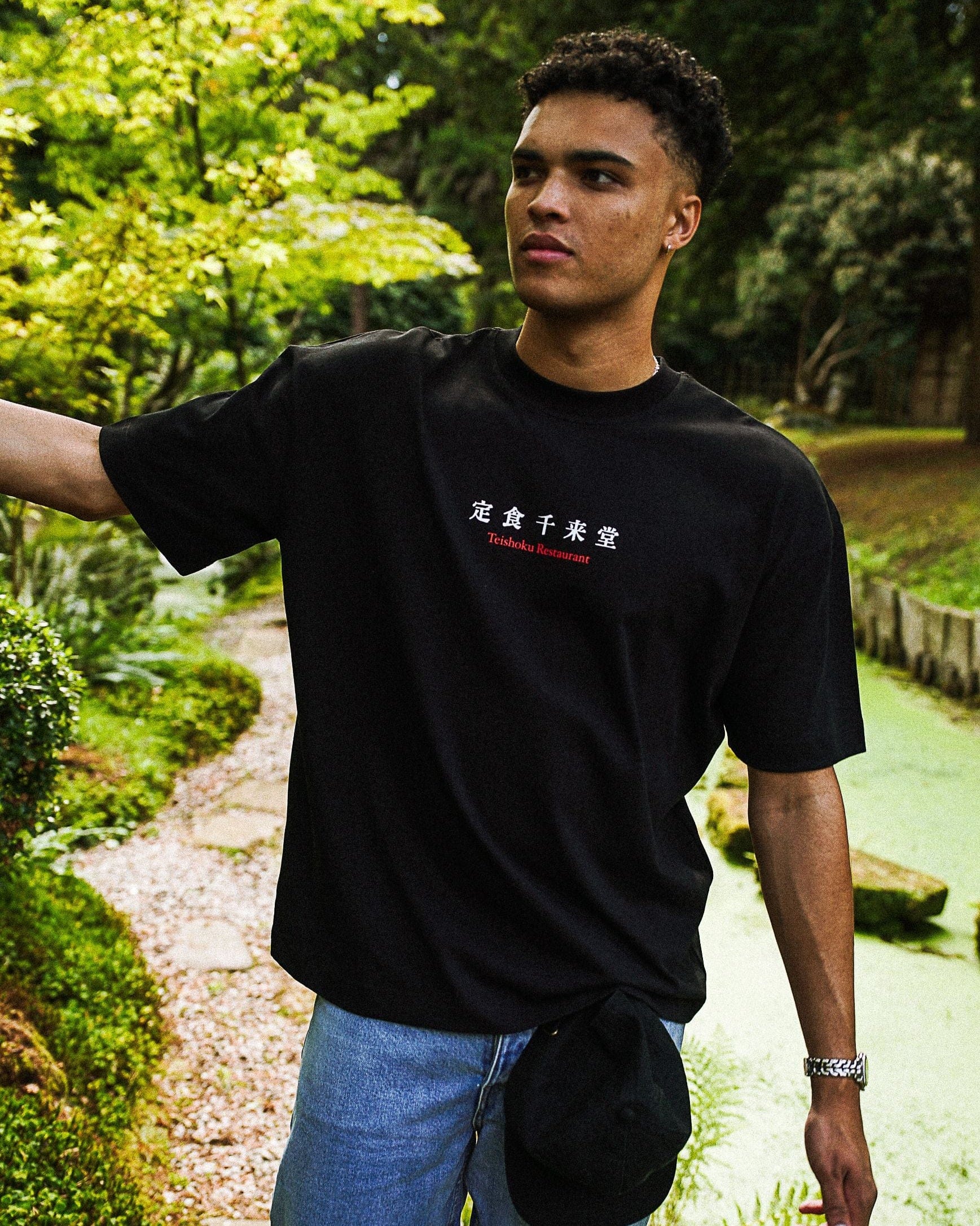 A Thousand Futures x Yunosuke 'Chopsticks' Tee - Black