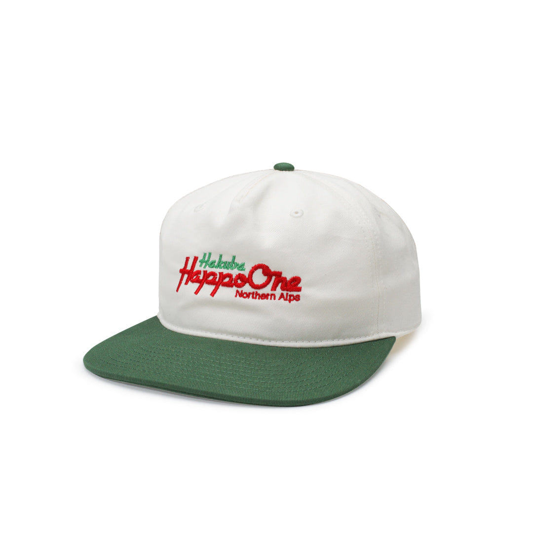 A Thousand Futures x Yunosuke 'Happo' Embroidered Cap - Natural/Forest