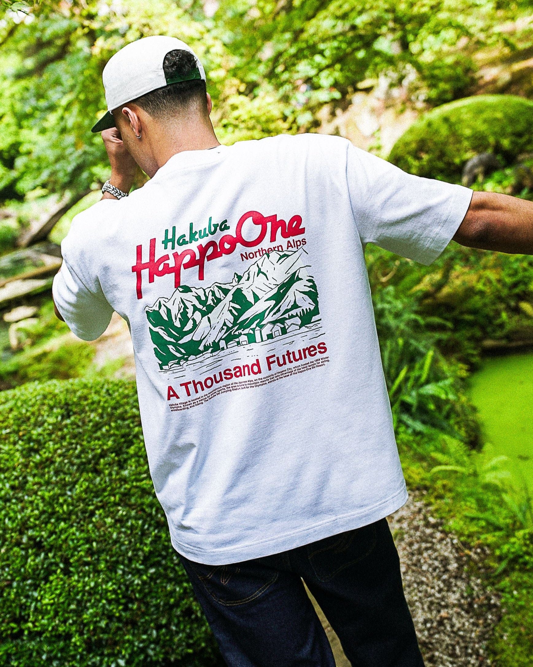 A Thousand Futures x Yunosuke 'Happo' Tee - White