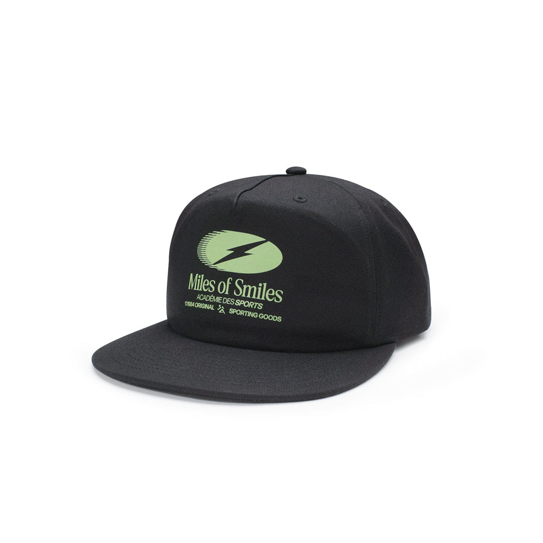 Vice 84 'Miles of Smiles' Cap - Black