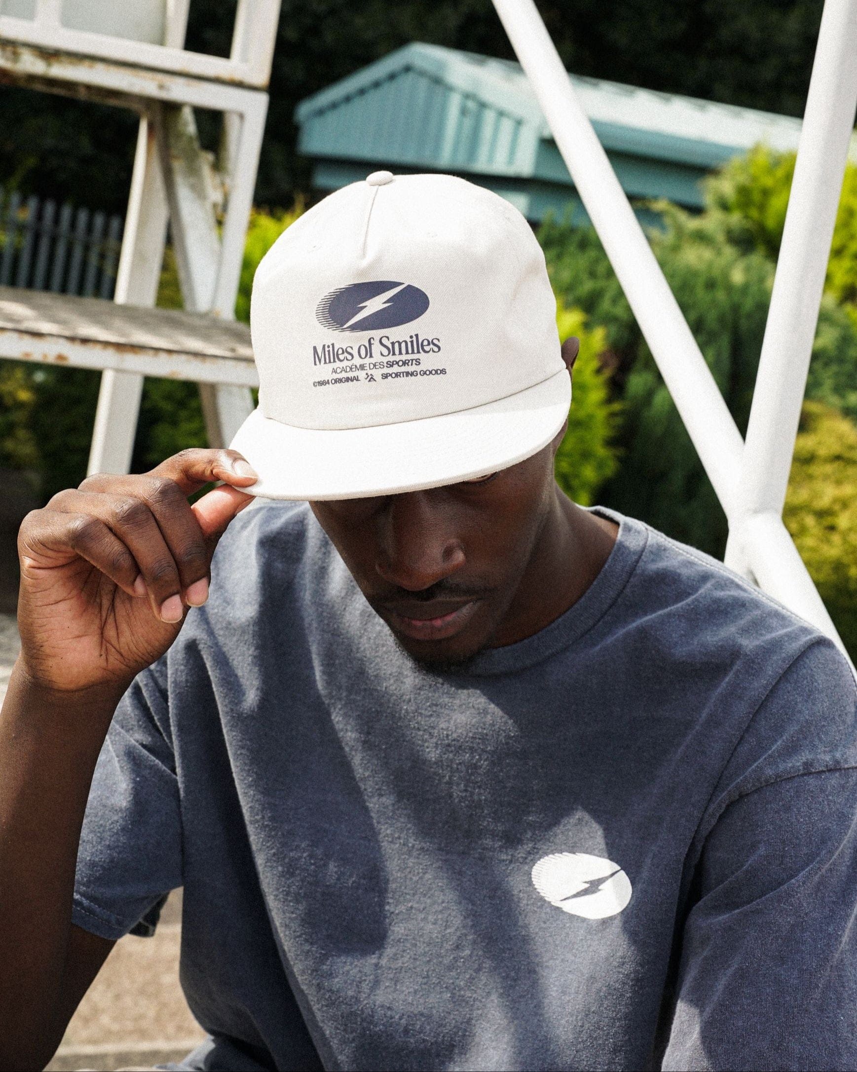 Vice 84 'Miles of Smiles' Cap - Bone