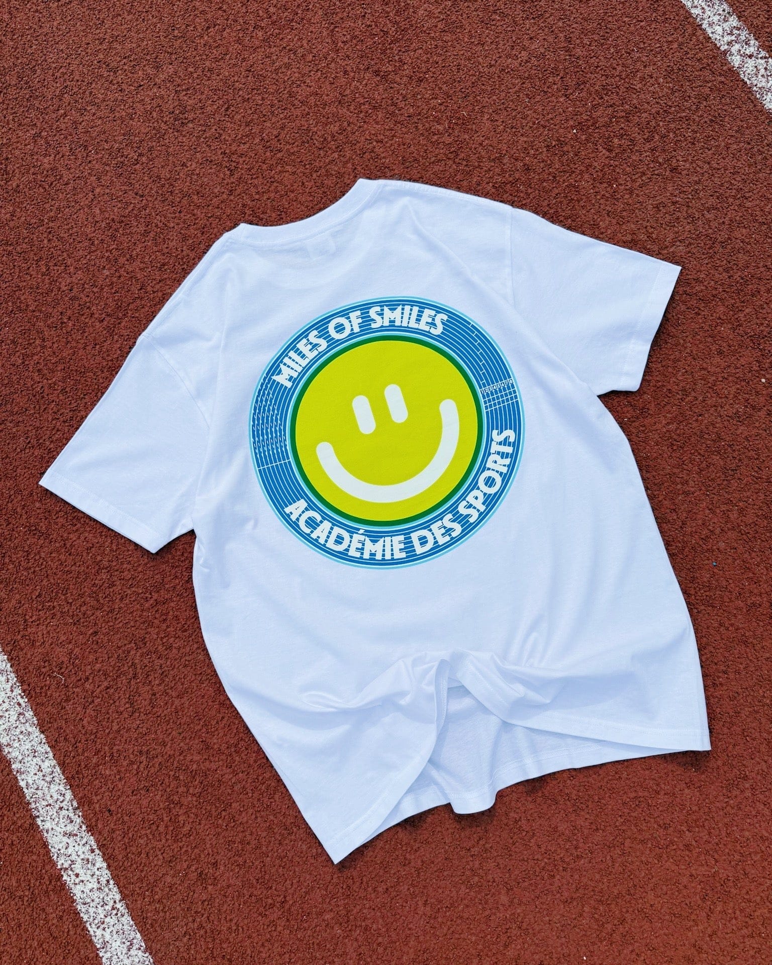 Vice 84 'Smiley Track' Tee - White