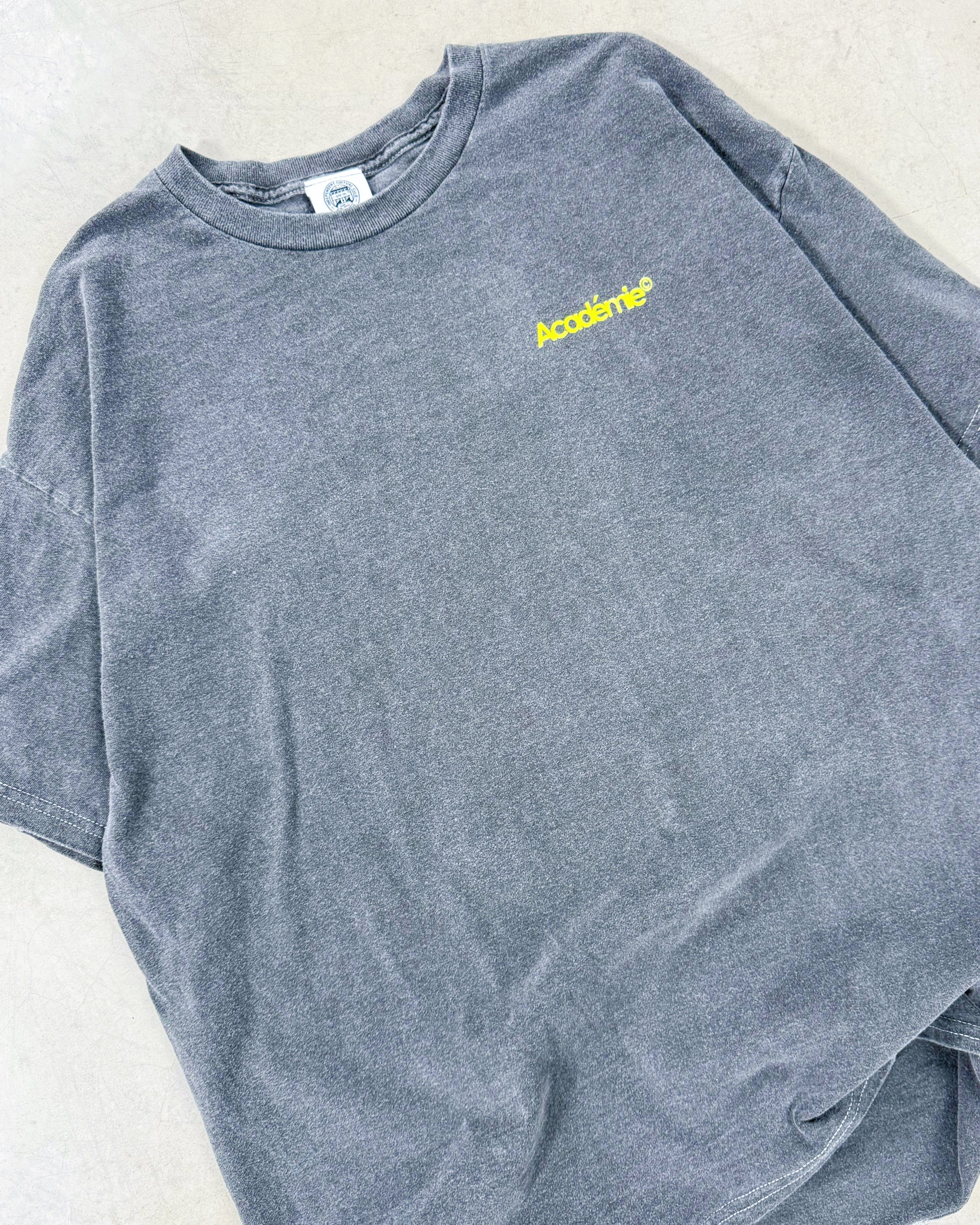 Vice 84 'Retro Spray' Vintage Washed Tee - Black