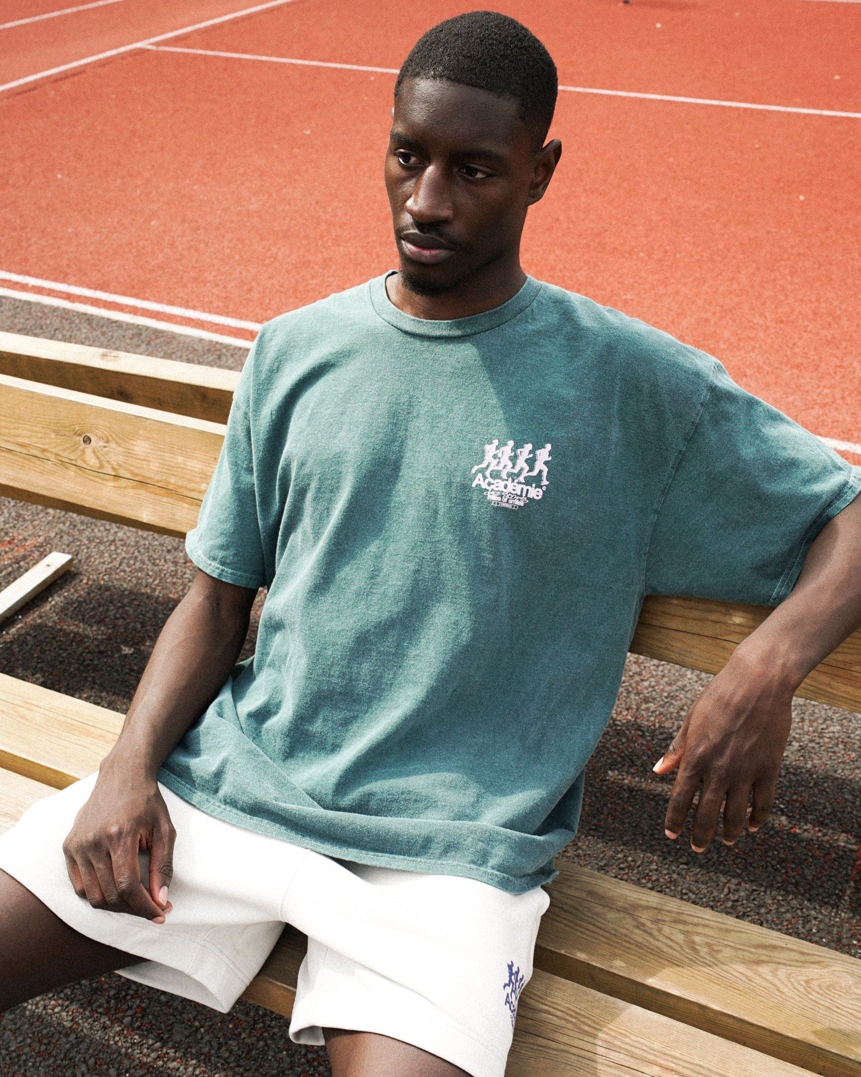 Vice 84 'Leading Pack' Vintage Washed Tee - Green