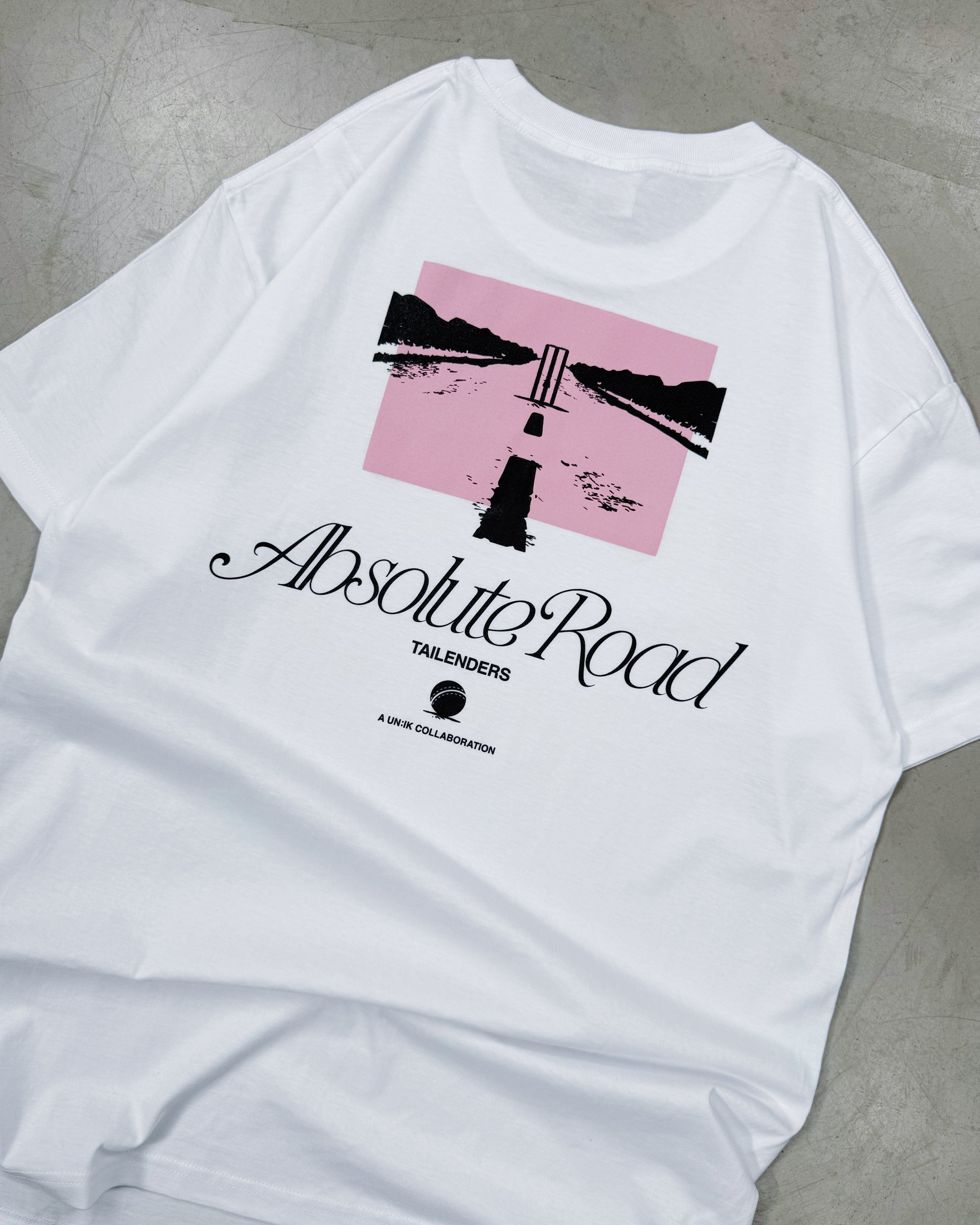 Tailenders 'Absolute Road' Tee - White