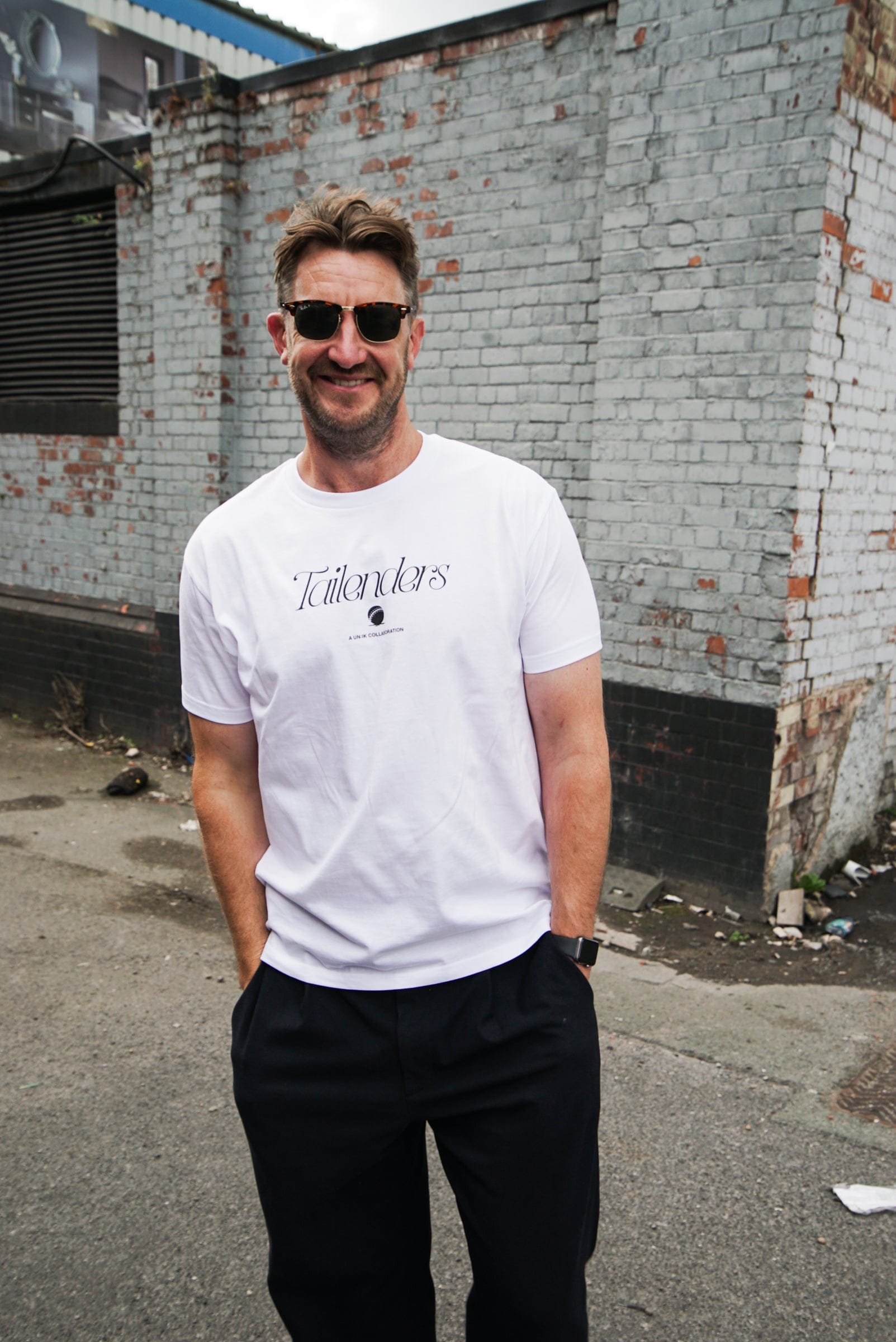 Tailenders 'Absolute Road' Tee - White