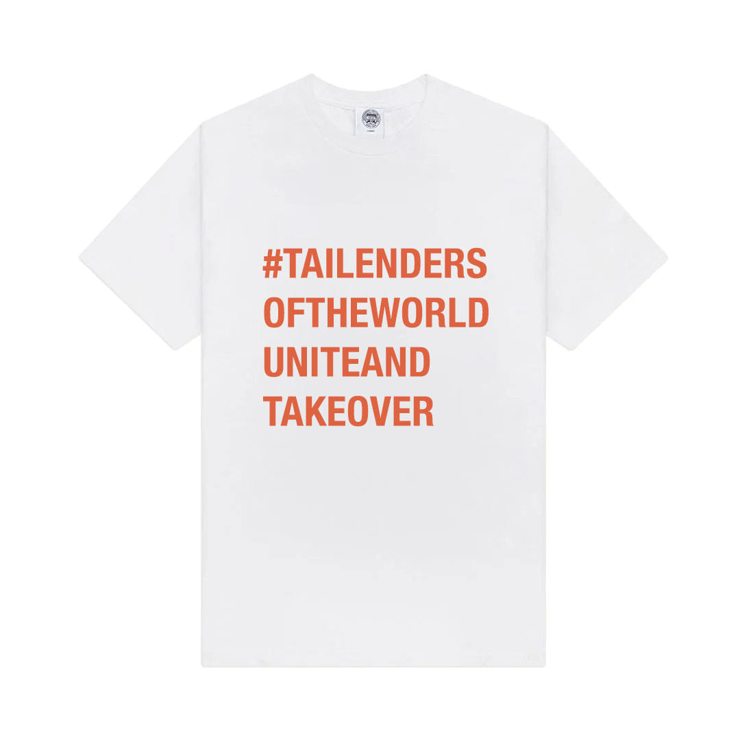 Tailenders 'Unite and Takeover' Tee - White