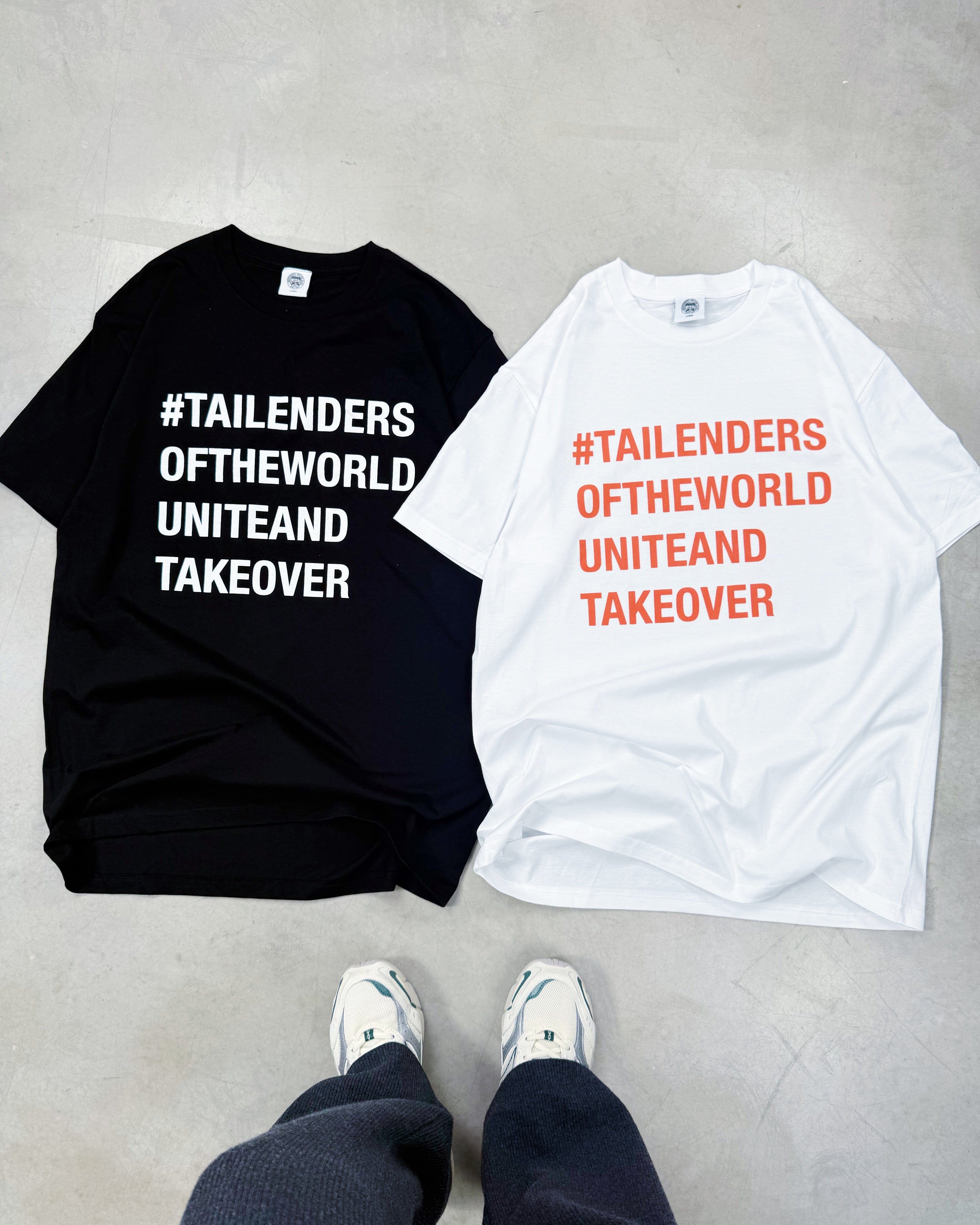 Tailenders 'Unite and Takeover' Tee - White