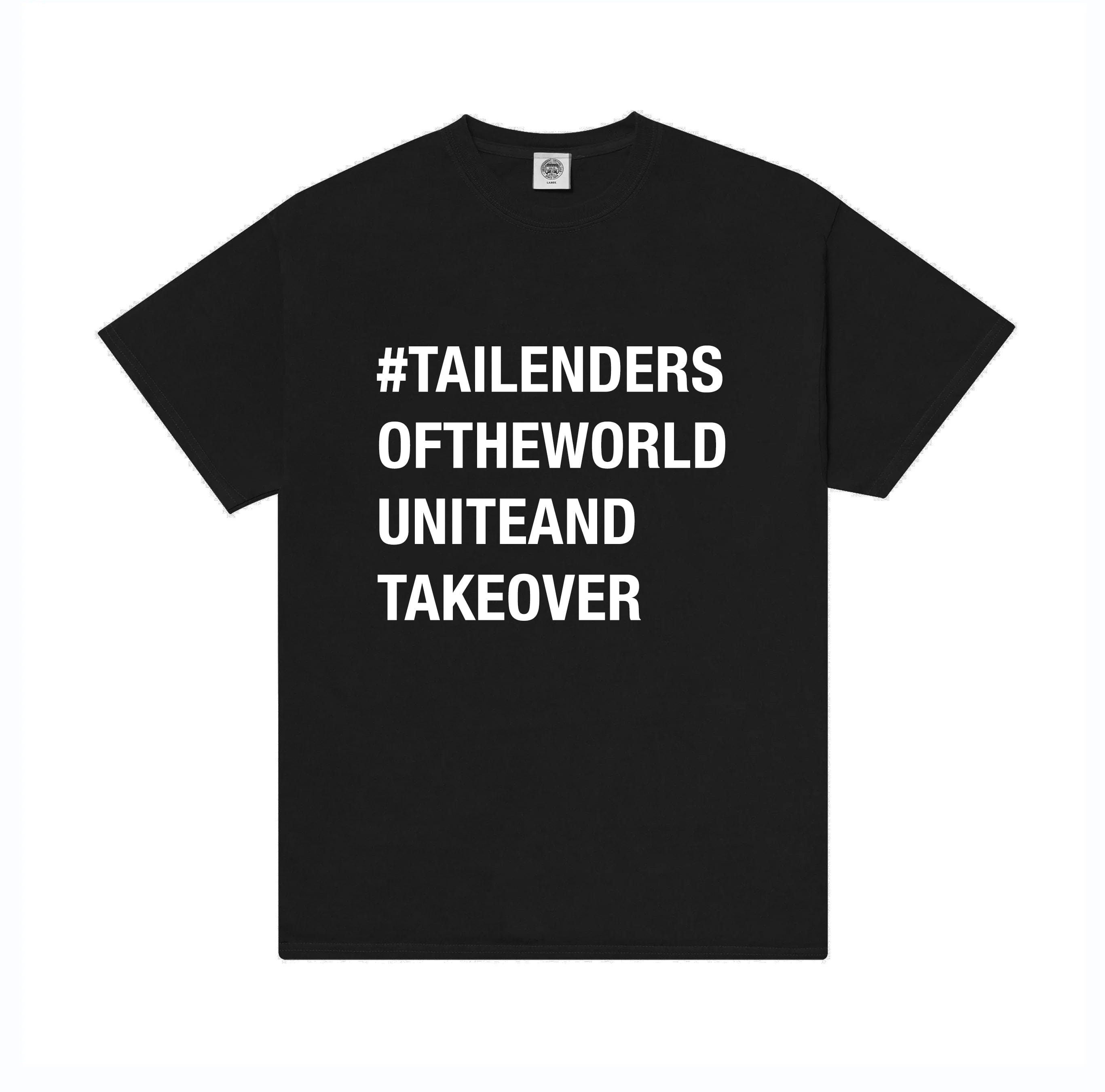 Tailenders 'Unite and Takeover' Tee - Black