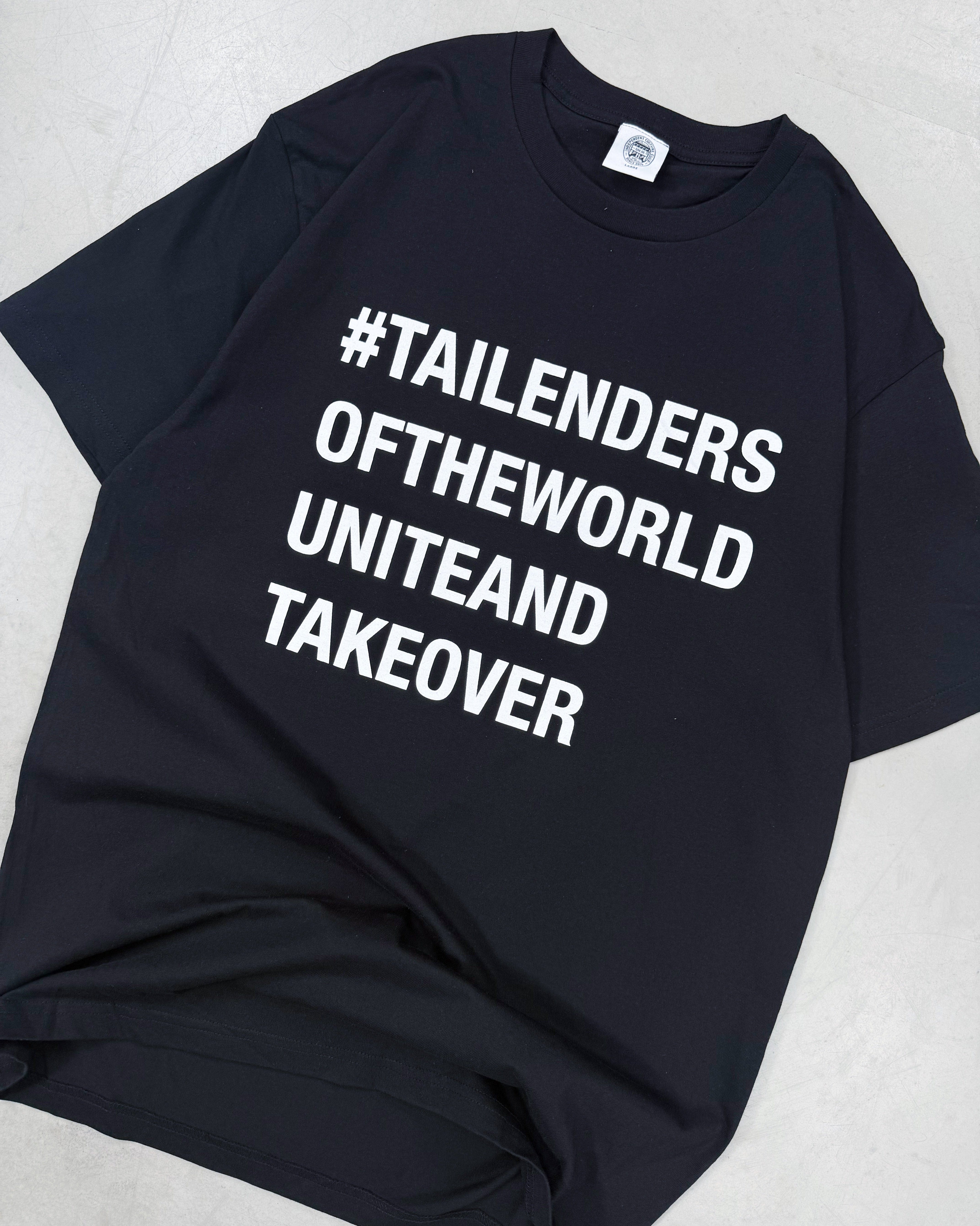Tailenders 'Unite and Takeover' Tee - Black