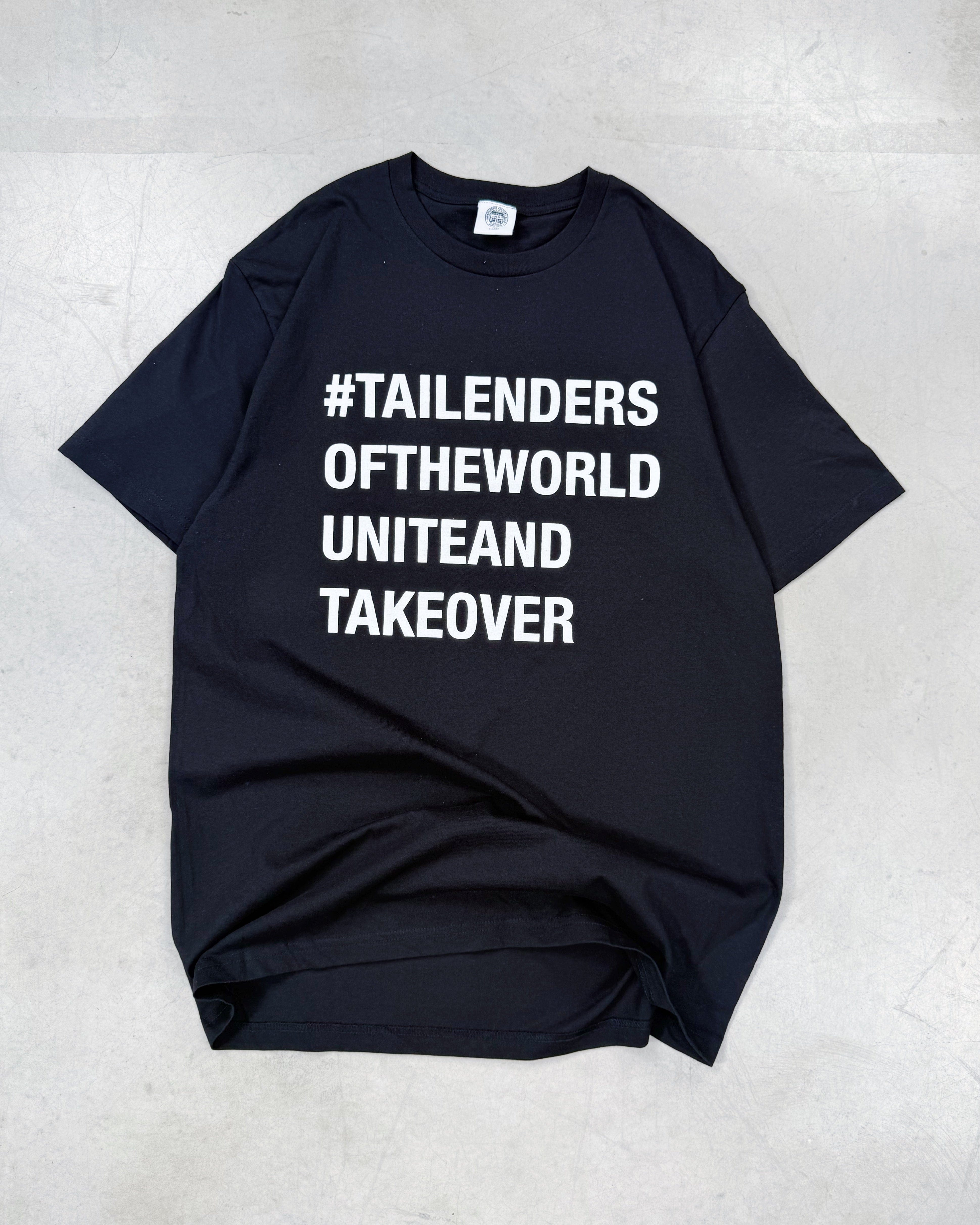 Tailenders 'Unite and Takeover' Tee - Black