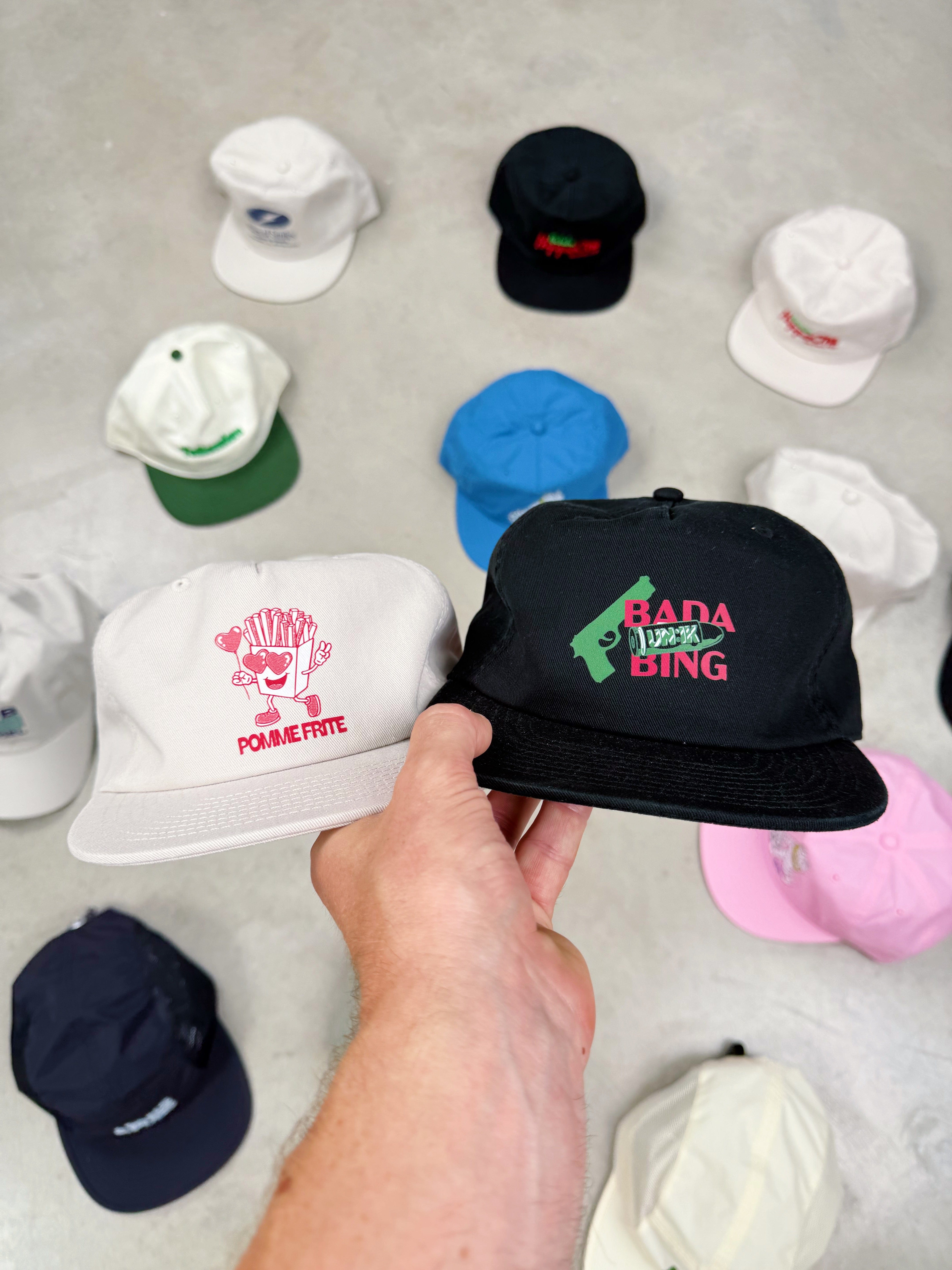 Bada Bing 'Bullet' Cap - Black