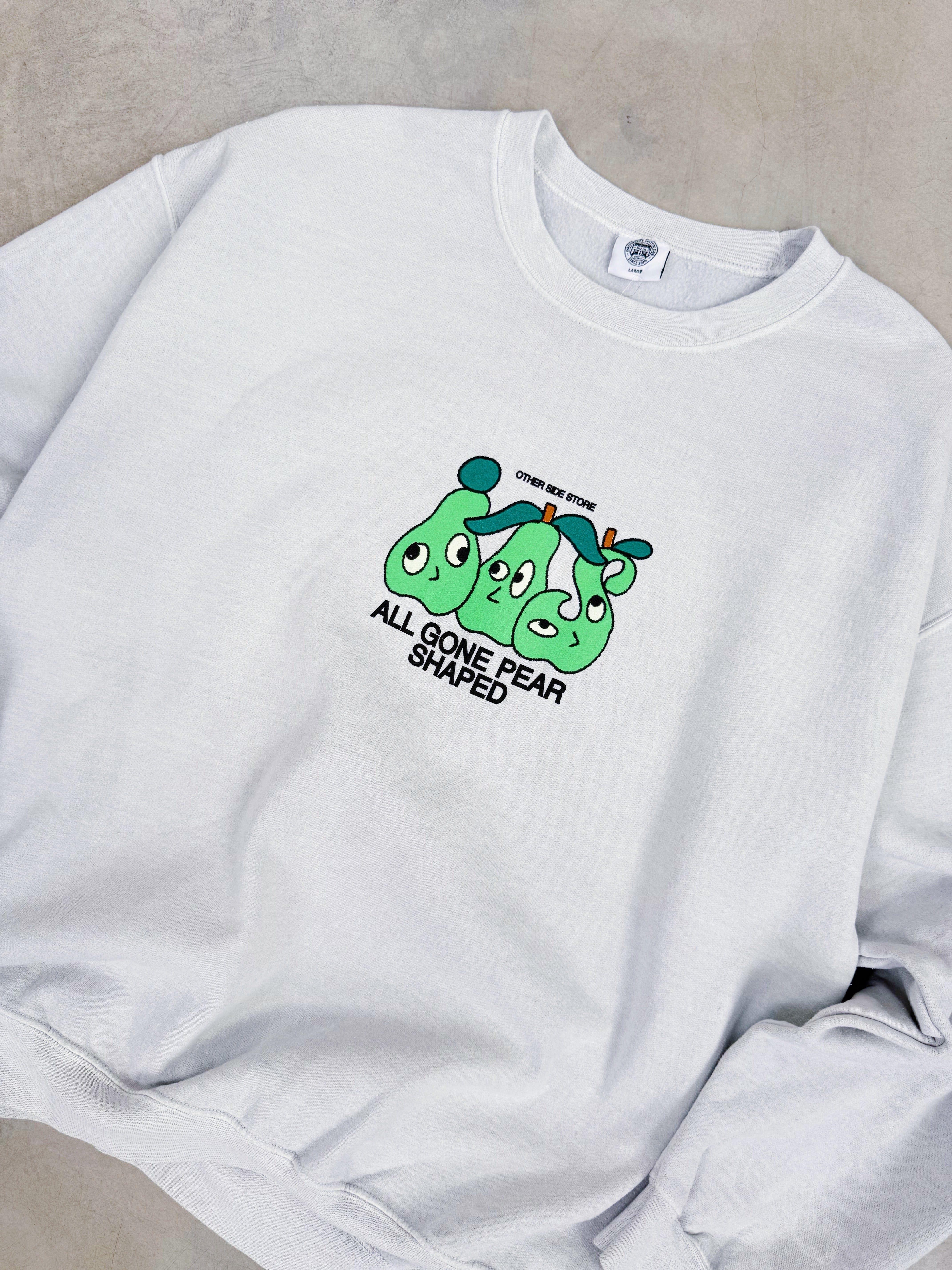 Other Side Store 'Pear Shaped' Sweater - Vintage Washed Grey
