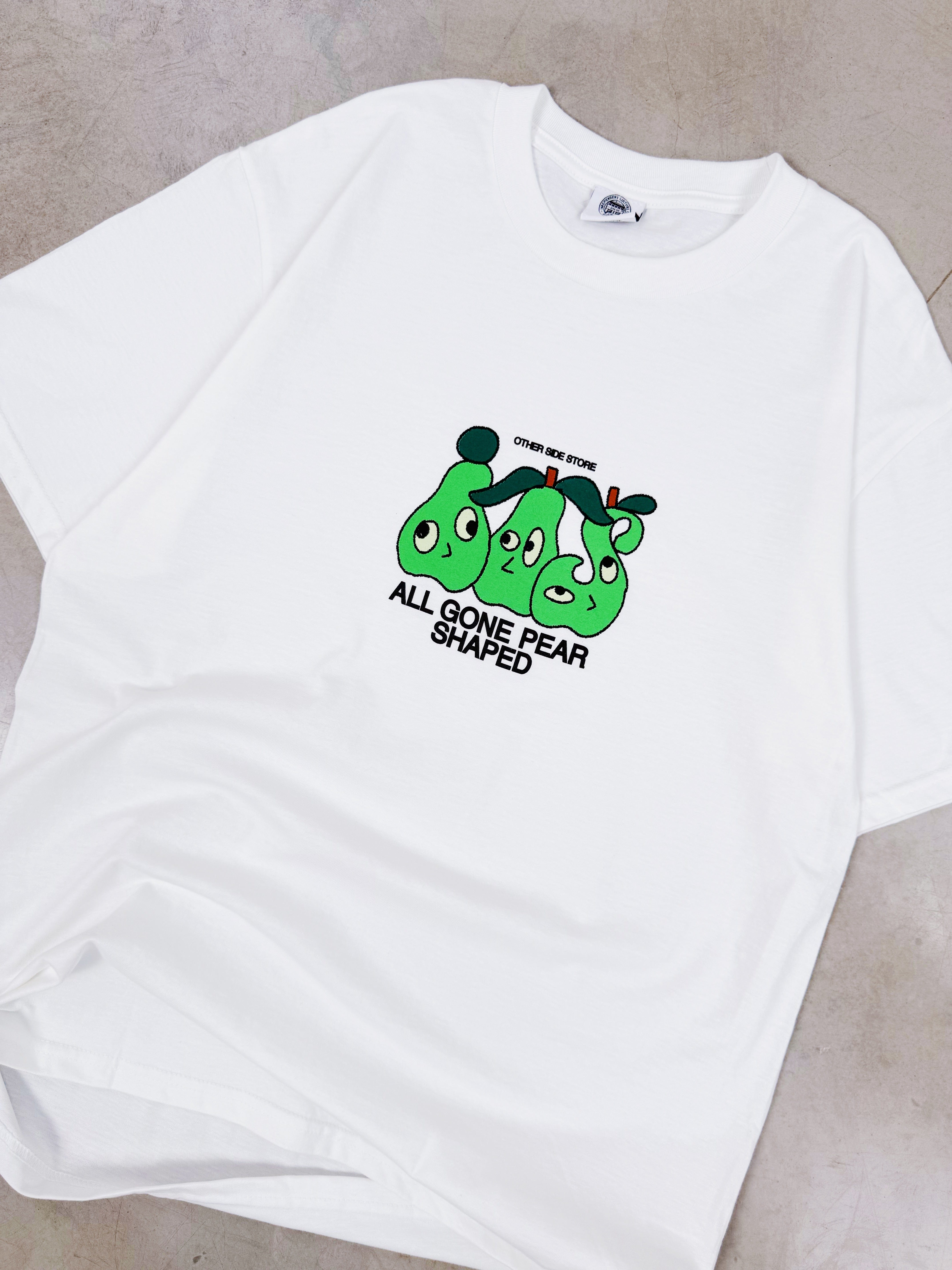 Other Side Store 'Pear Shaped' Tee - White