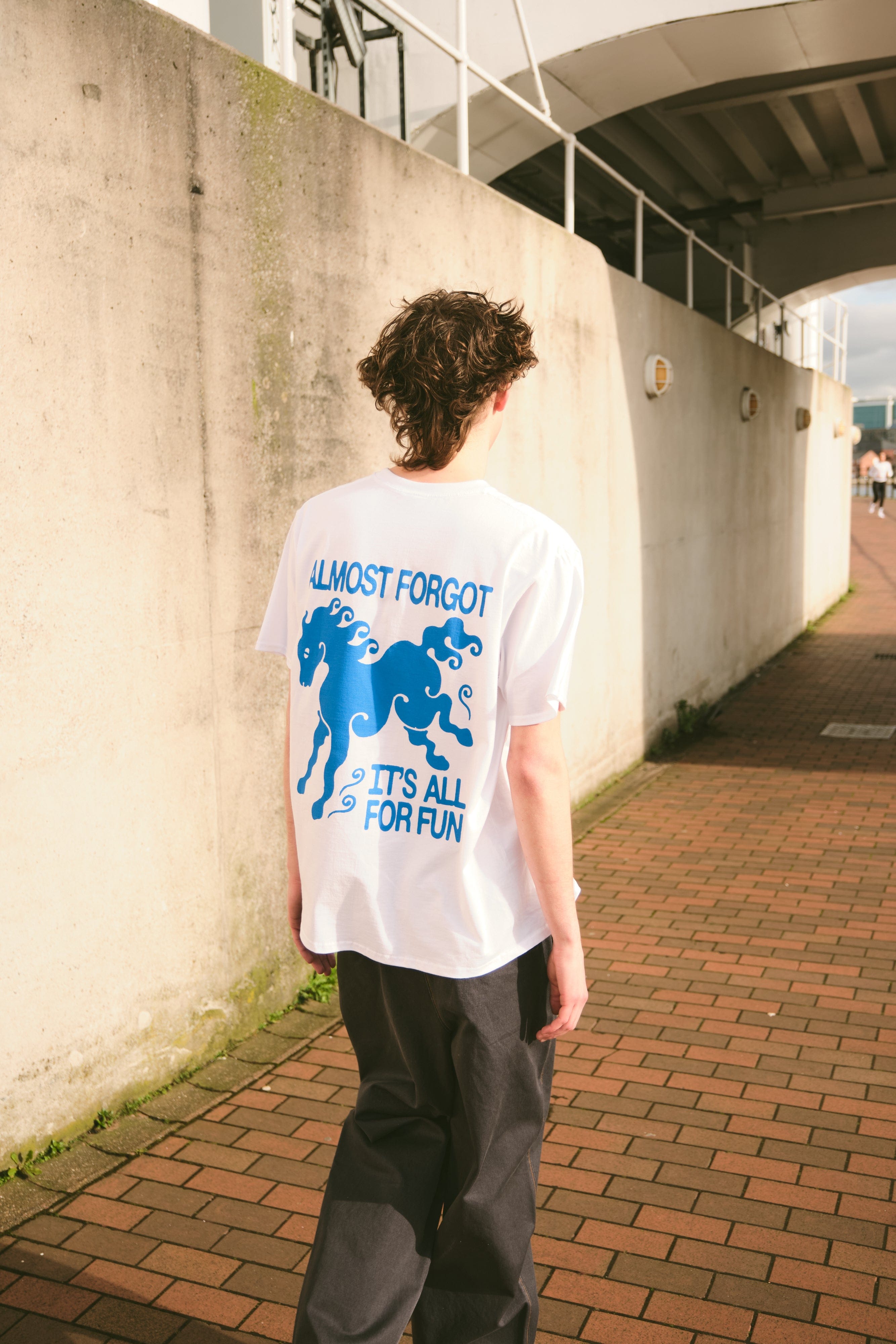 KBar Design KBAR X UN:IK 'Almost Forgot' Tee - White