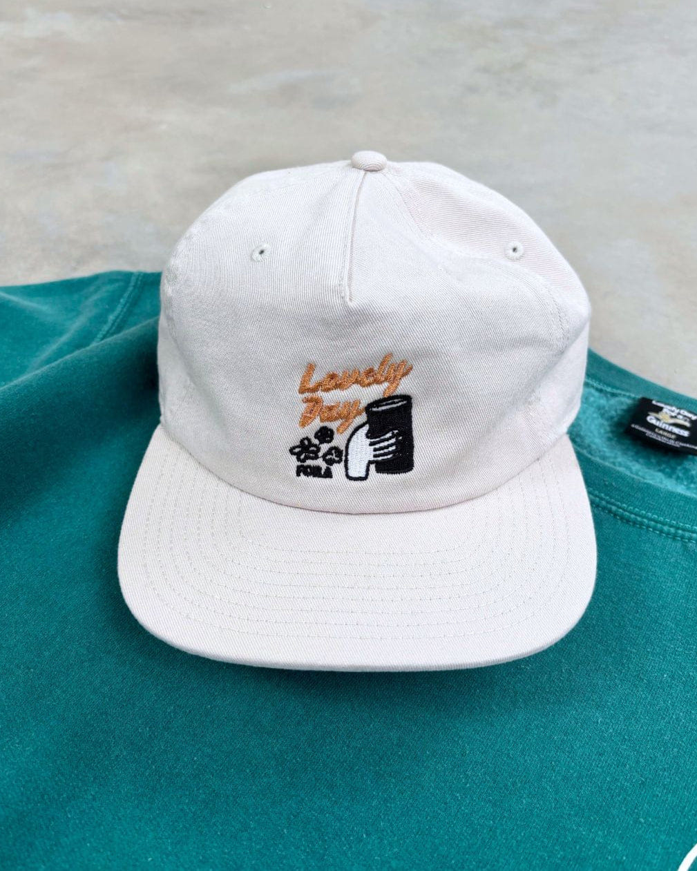 Guinness x UN:IK 'Cheers' Embroidered Cap - Bone